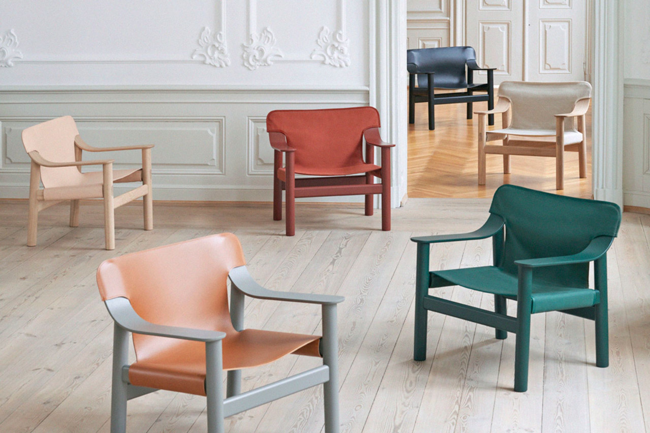 HAY - Poltrona - Bernard Lounge Chair - Matt Lacquered Oak / Raw