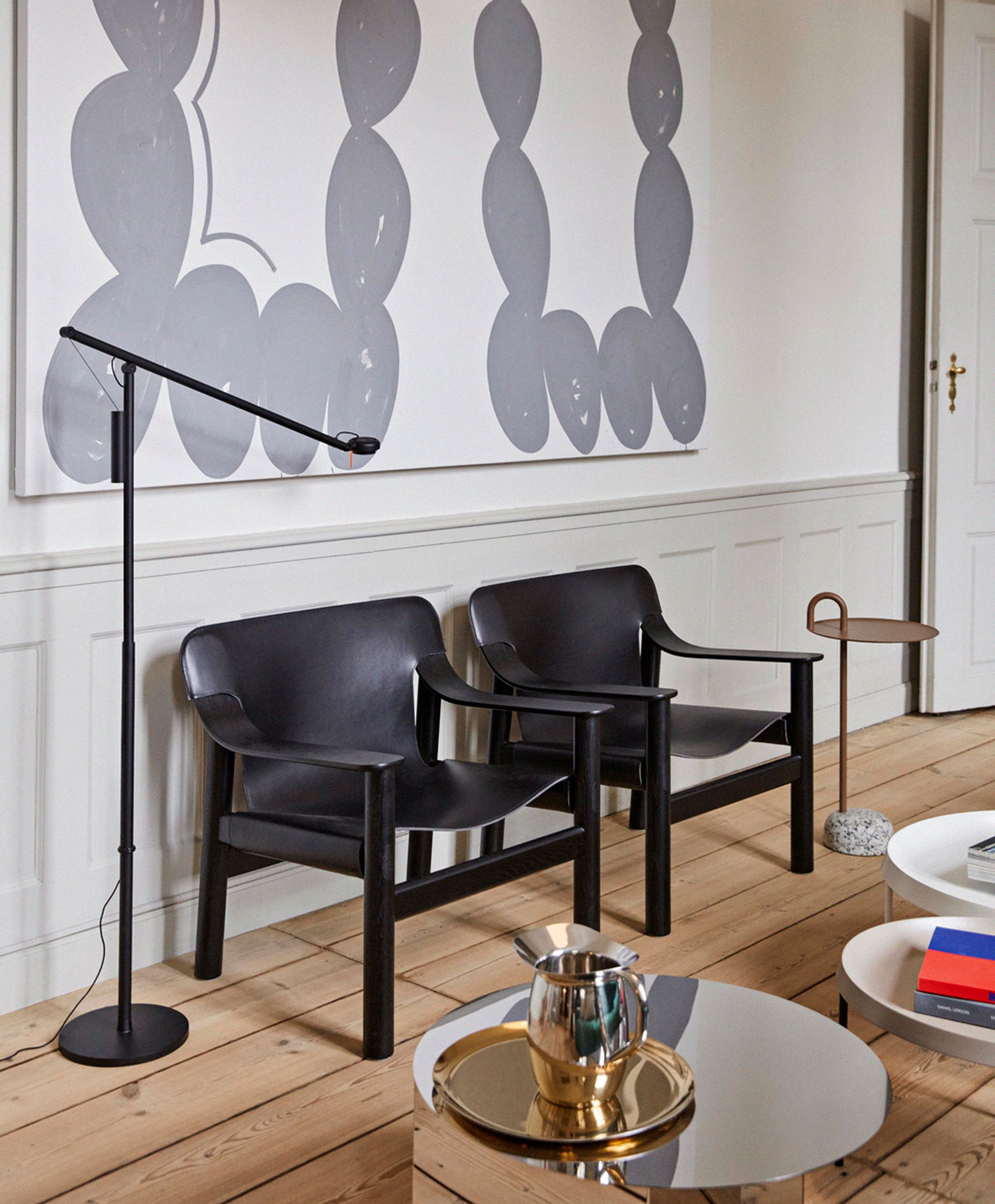 HAY - Poltrona - Bernard Lounge Chair - Matt Lacquered Oak / Raw