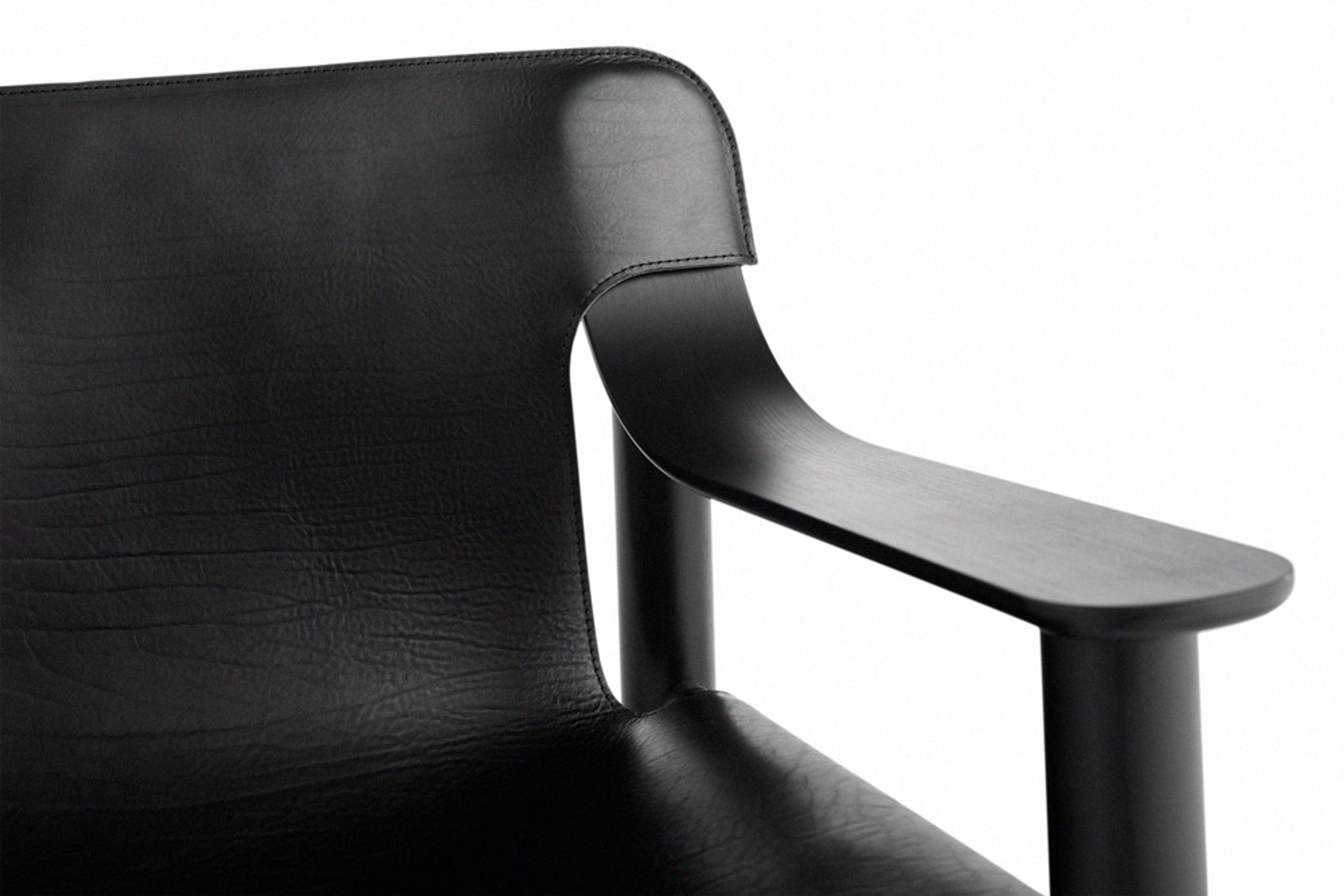 HAY - Poltrona - Bernard Lounge Chair - Matt Lacquered Oak / Raw