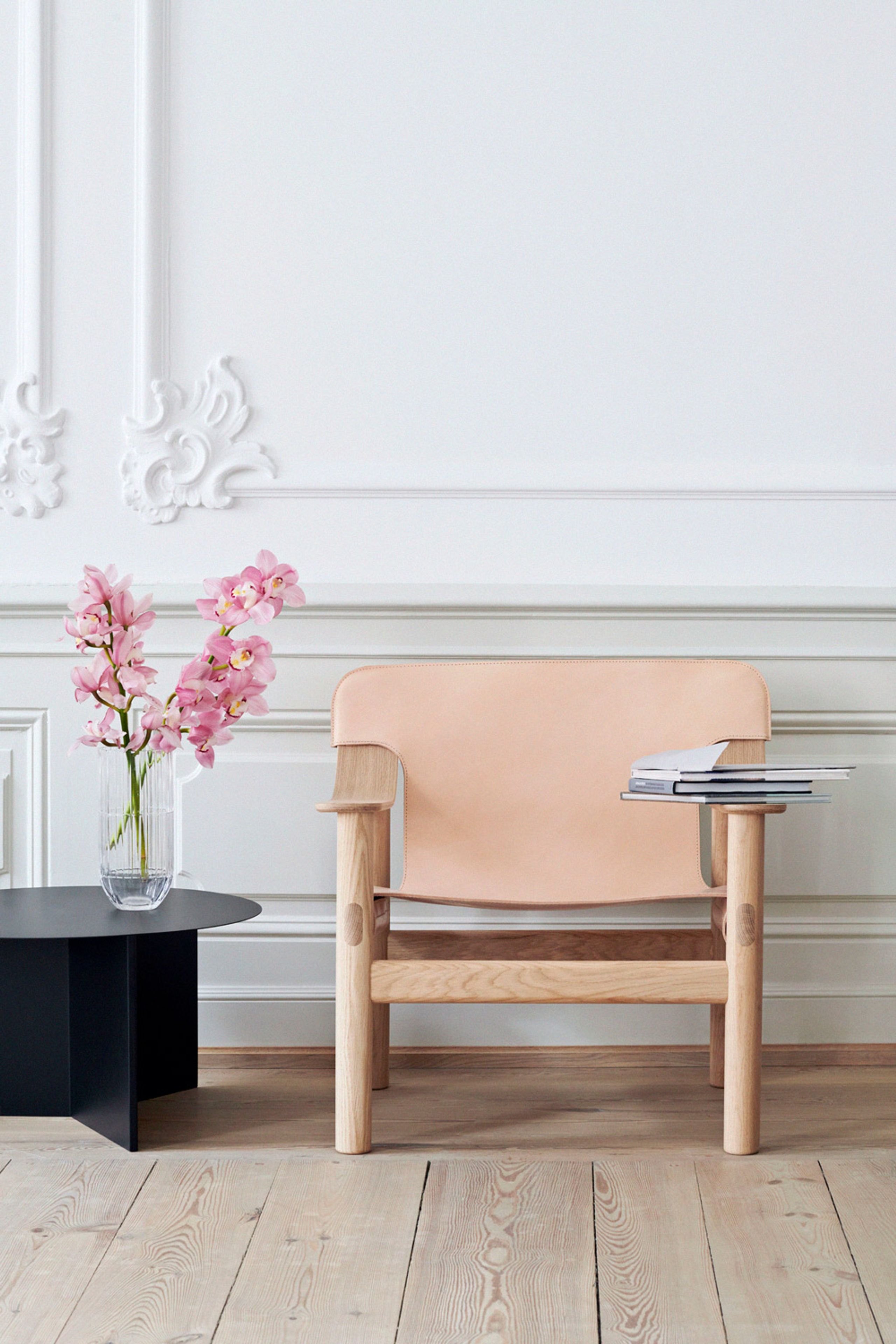 HAY - Poltrona - Bernard Lounge Chair - Matt Lacquered Oak / Raw