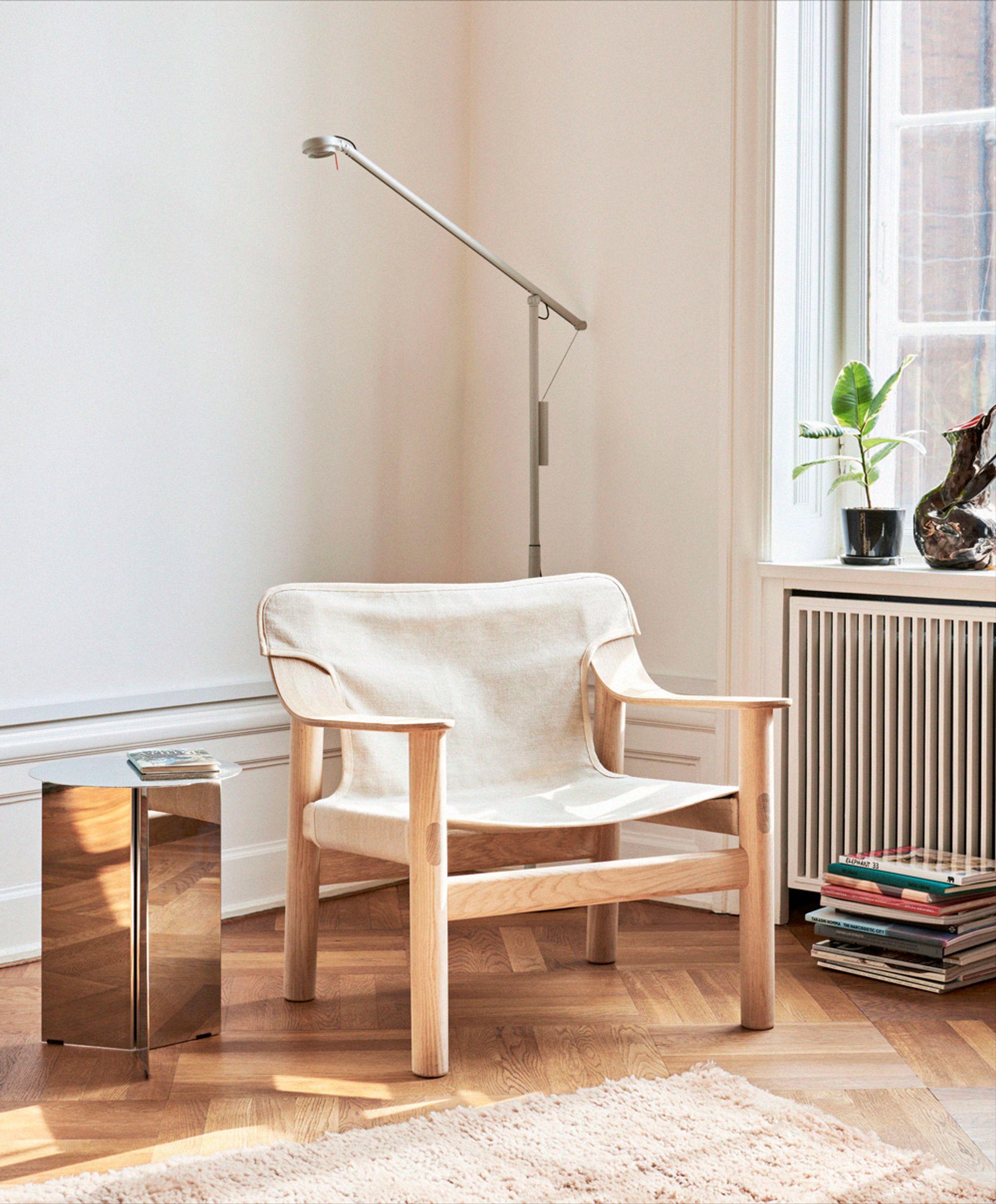 HAY - Poltrona - Bernard Lounge Chair - Matt Lacquered Oak / Raw