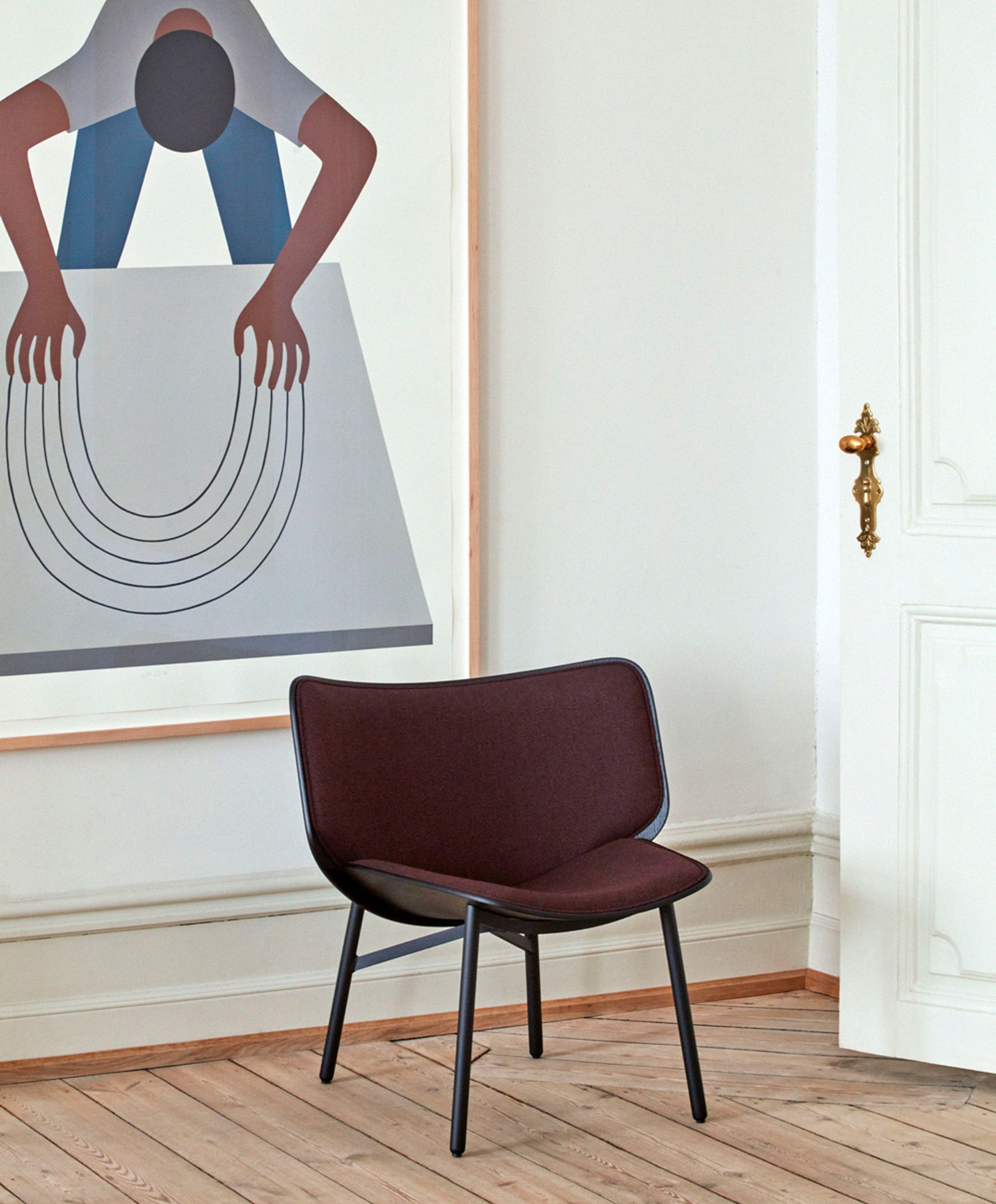 HAY - Lænestol - Dapper Chair - Black / Raas 662