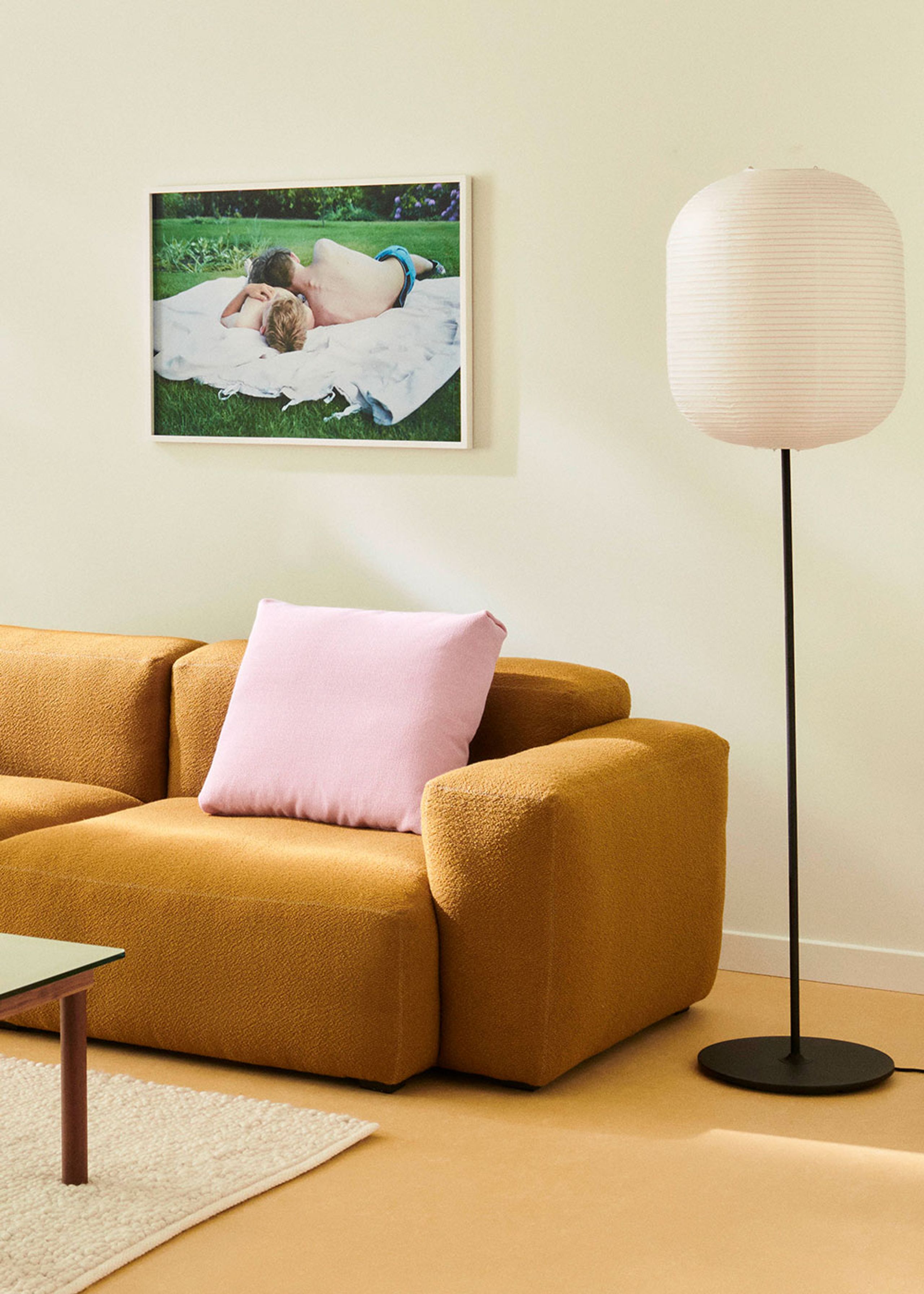 HAY - Lamp base - Common Floor Lamp Base - Soft Black / Soft Black