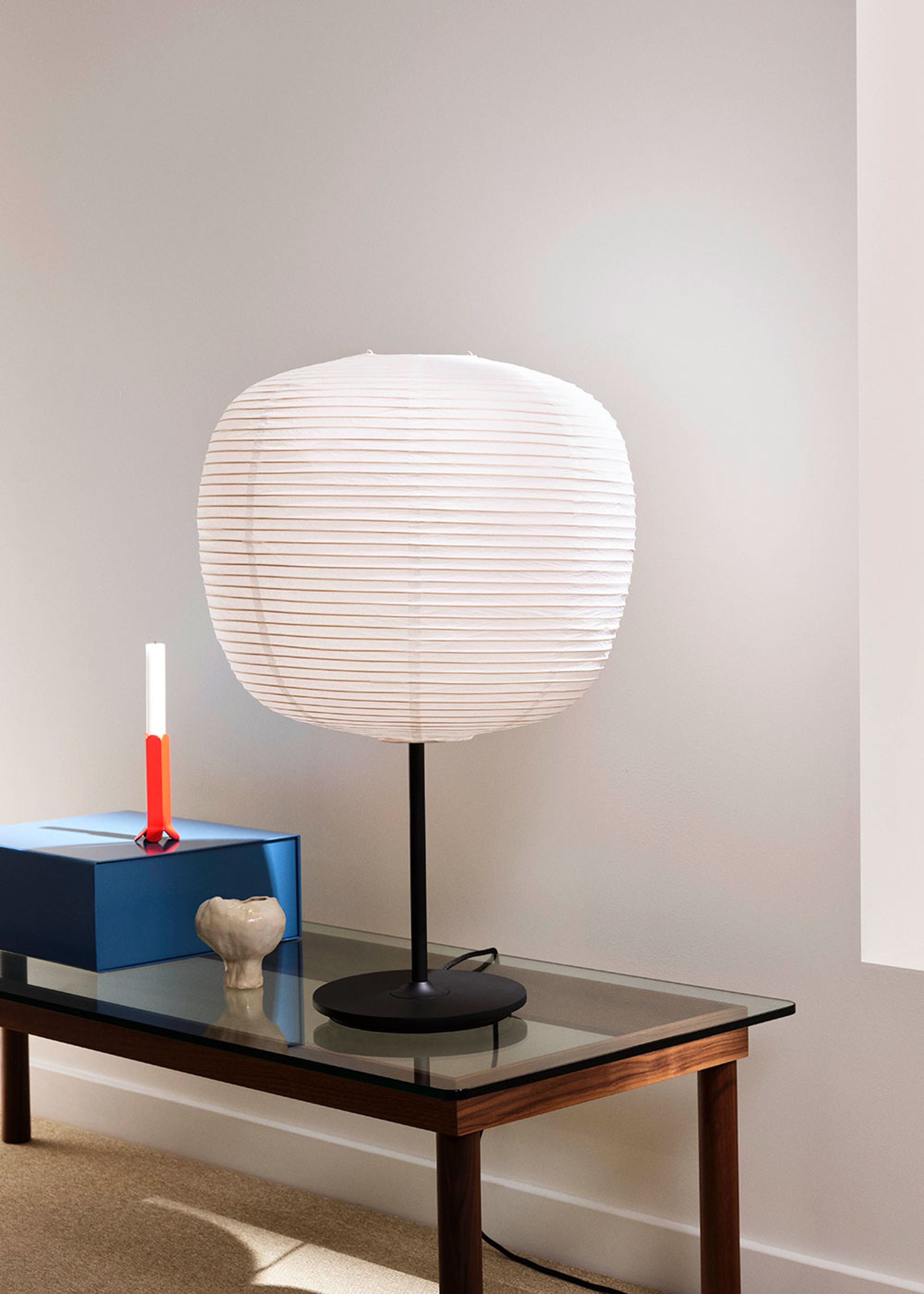 HAY - Lamp base - Common Table Lamp Base - Soft Black / Soft Black