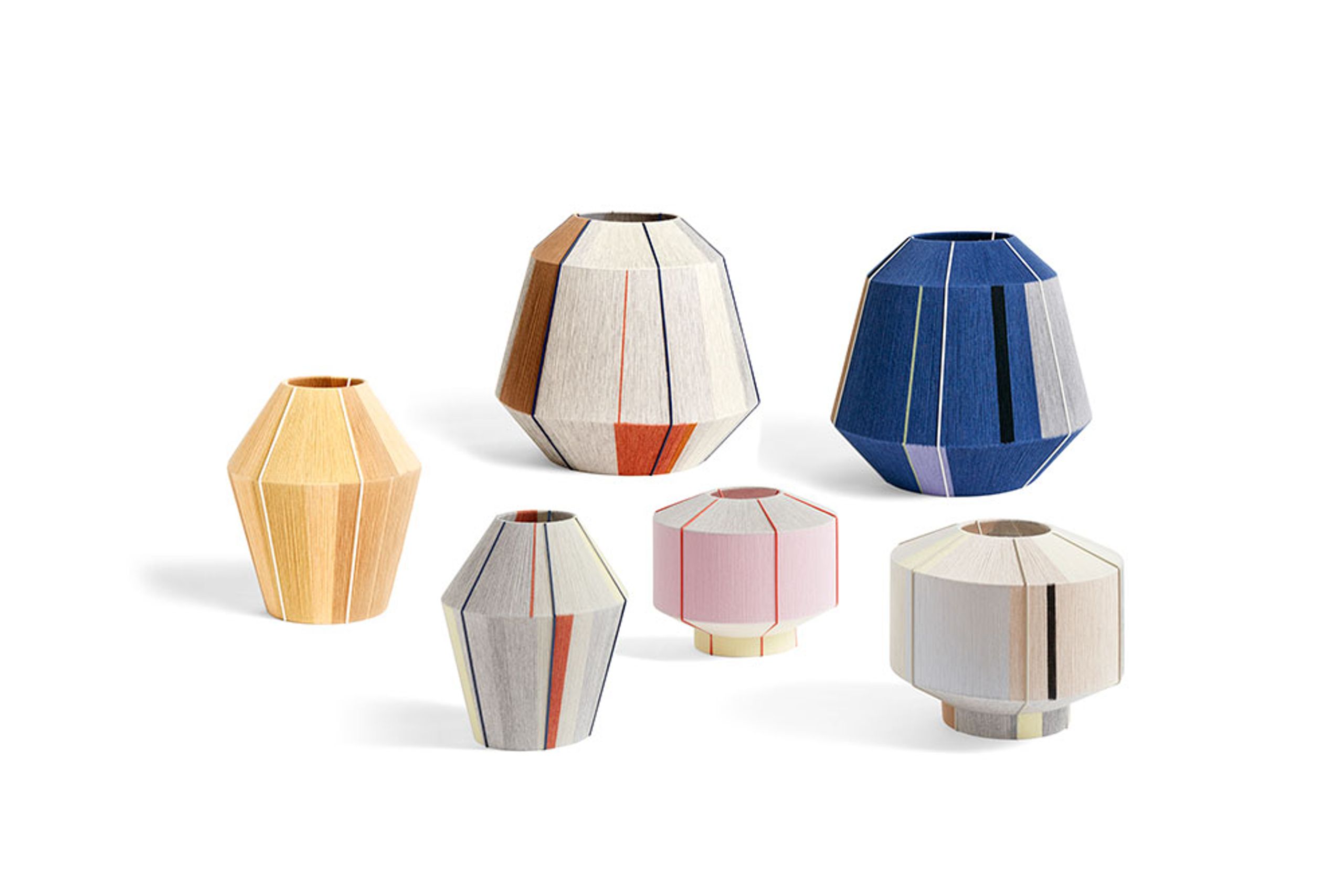 HAY - Lamp Shade - BONBON Shade - Small - Yellow Melange