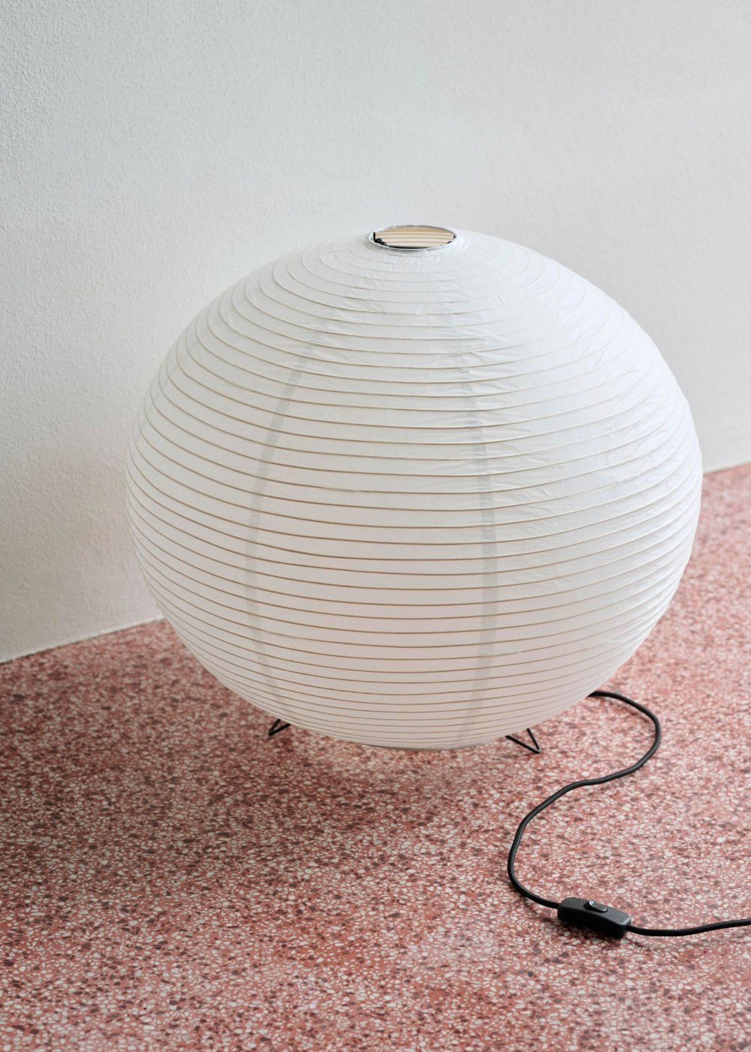 HAY - Lampenschirm - Rice Paper Shade - Floor Shade Ø56 - Classic White