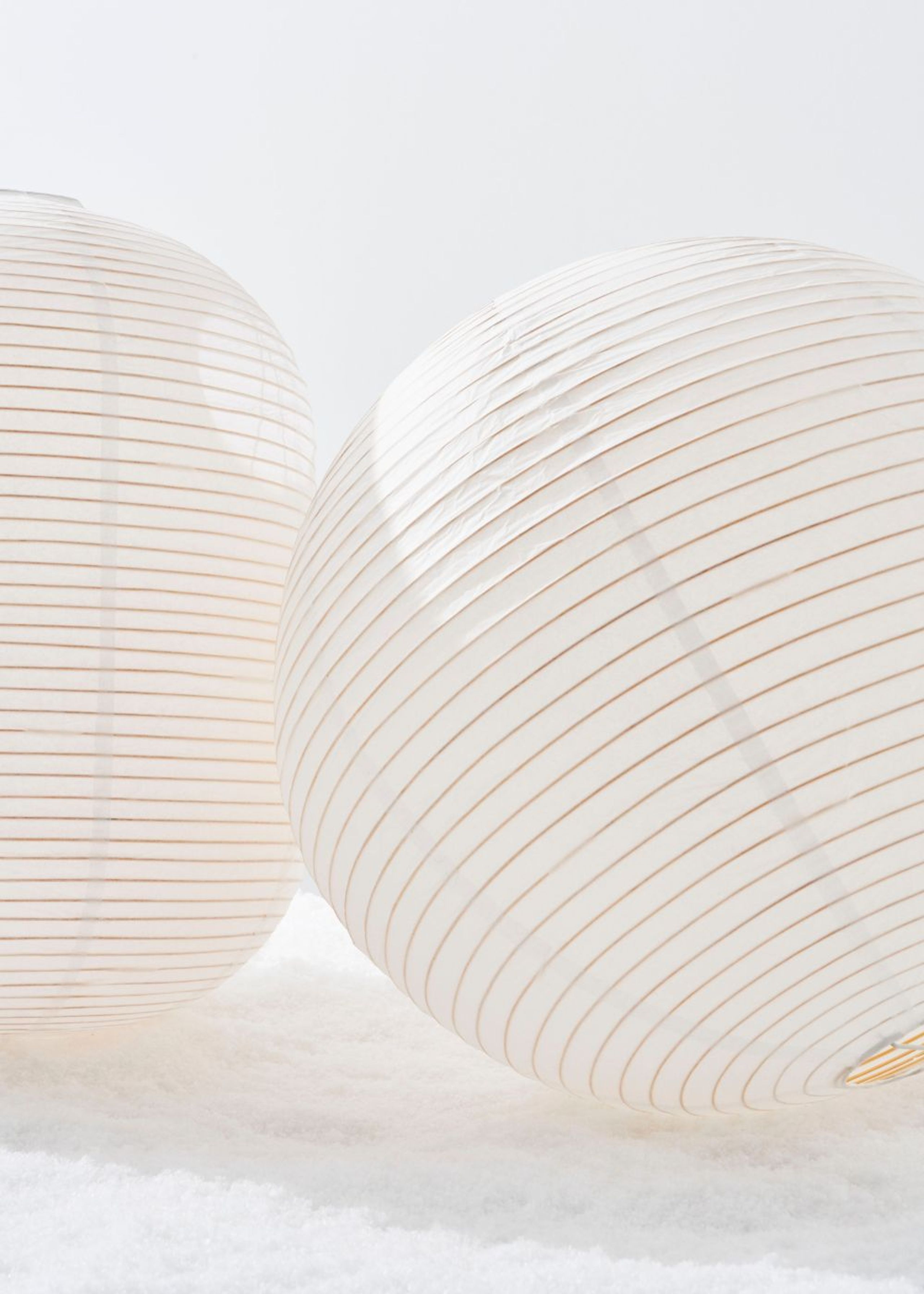 HAY - Lamp Shade - Rice Paper Shade - Shade Oblong - Classic White