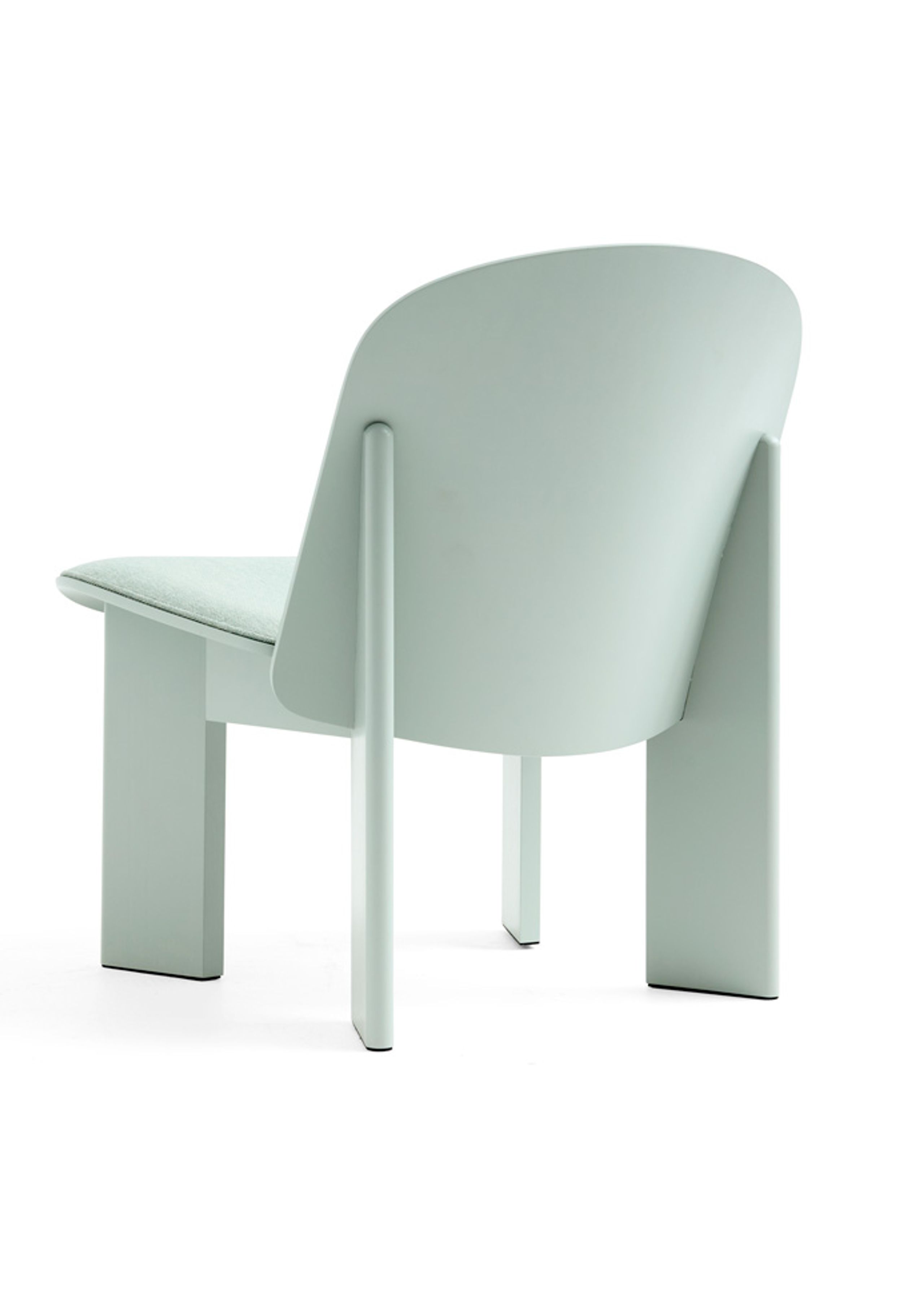 HAY - Lounge chair - Chisel Lounge Chair | Front Upholstery - Eucalyptus Lacquered Beech / Metaphor 023