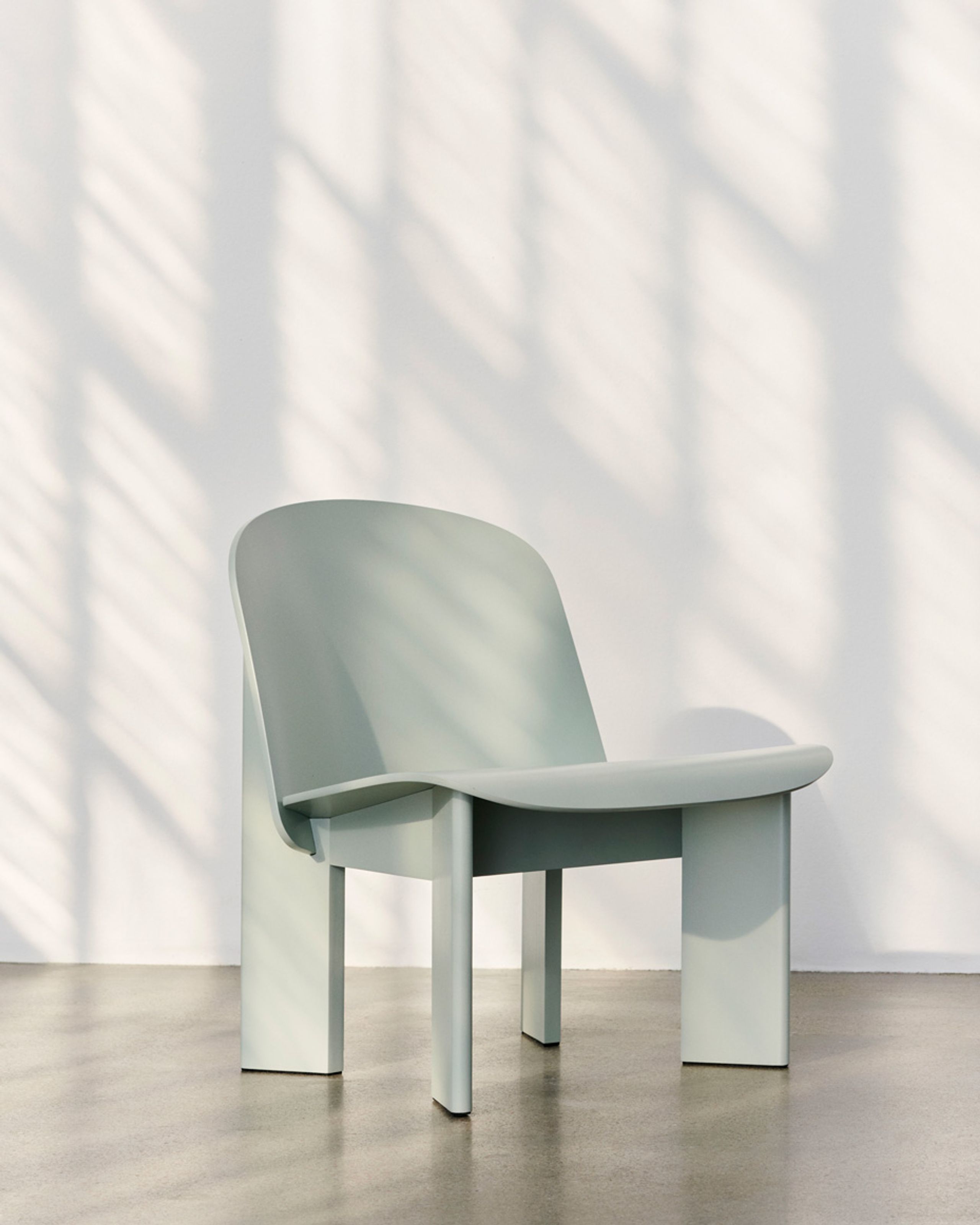 HAY - Lounge chair - Chisel Lounge Chair | Front Upholstery - Eucalyptus Lacquered Beech / Metaphor 023