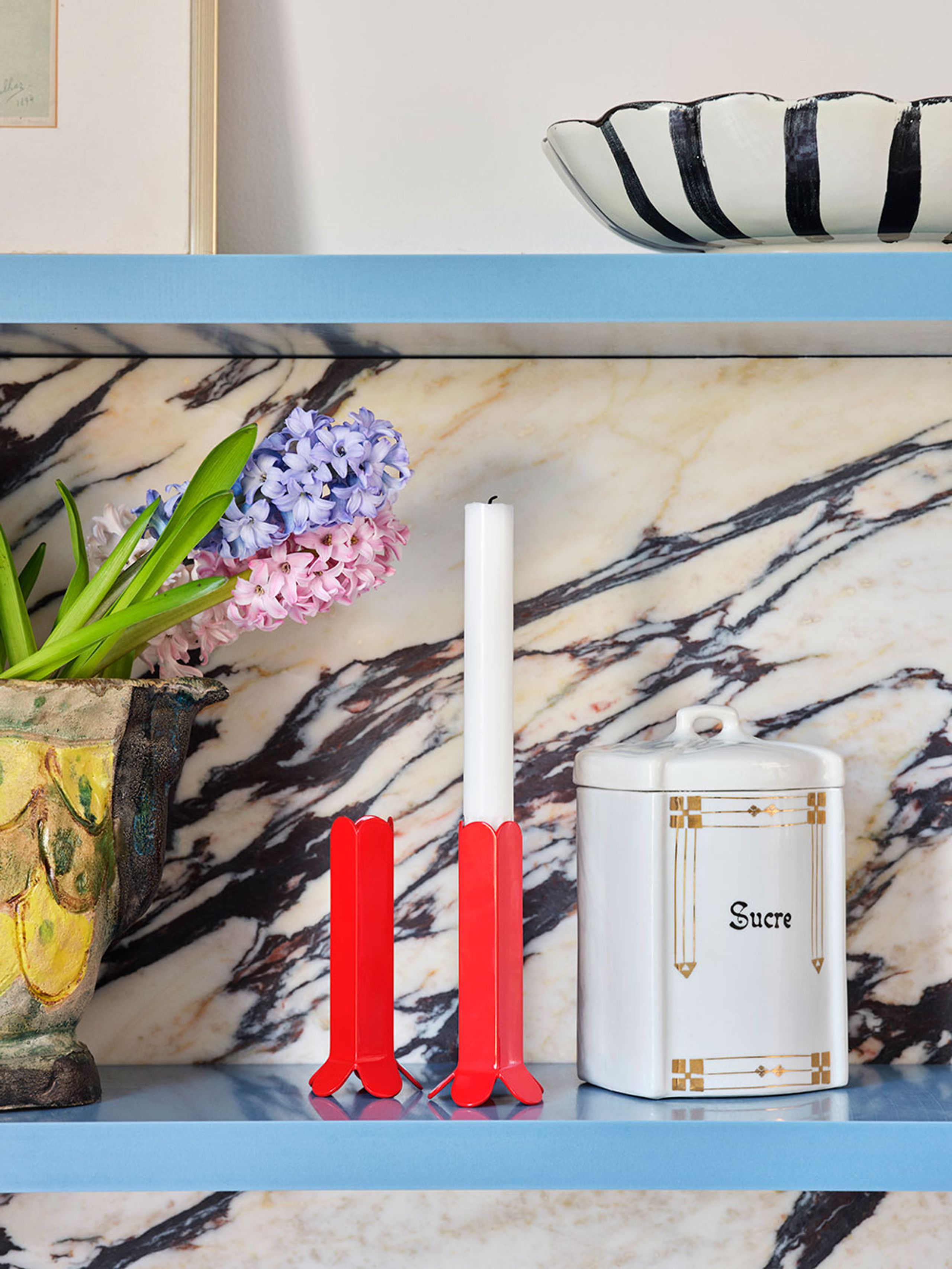 HAY - Valonpidin - Arcs Candleholder - Large - Green