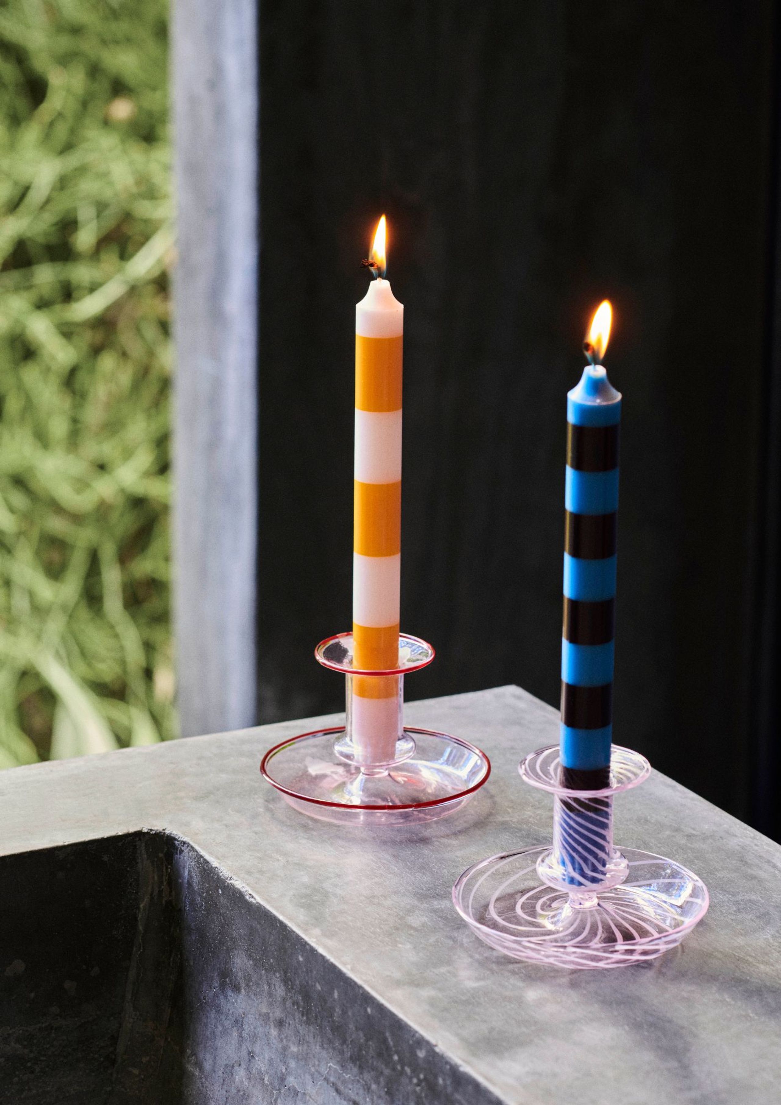 HAY - - Flare - Medium Stripe - Blue w. White