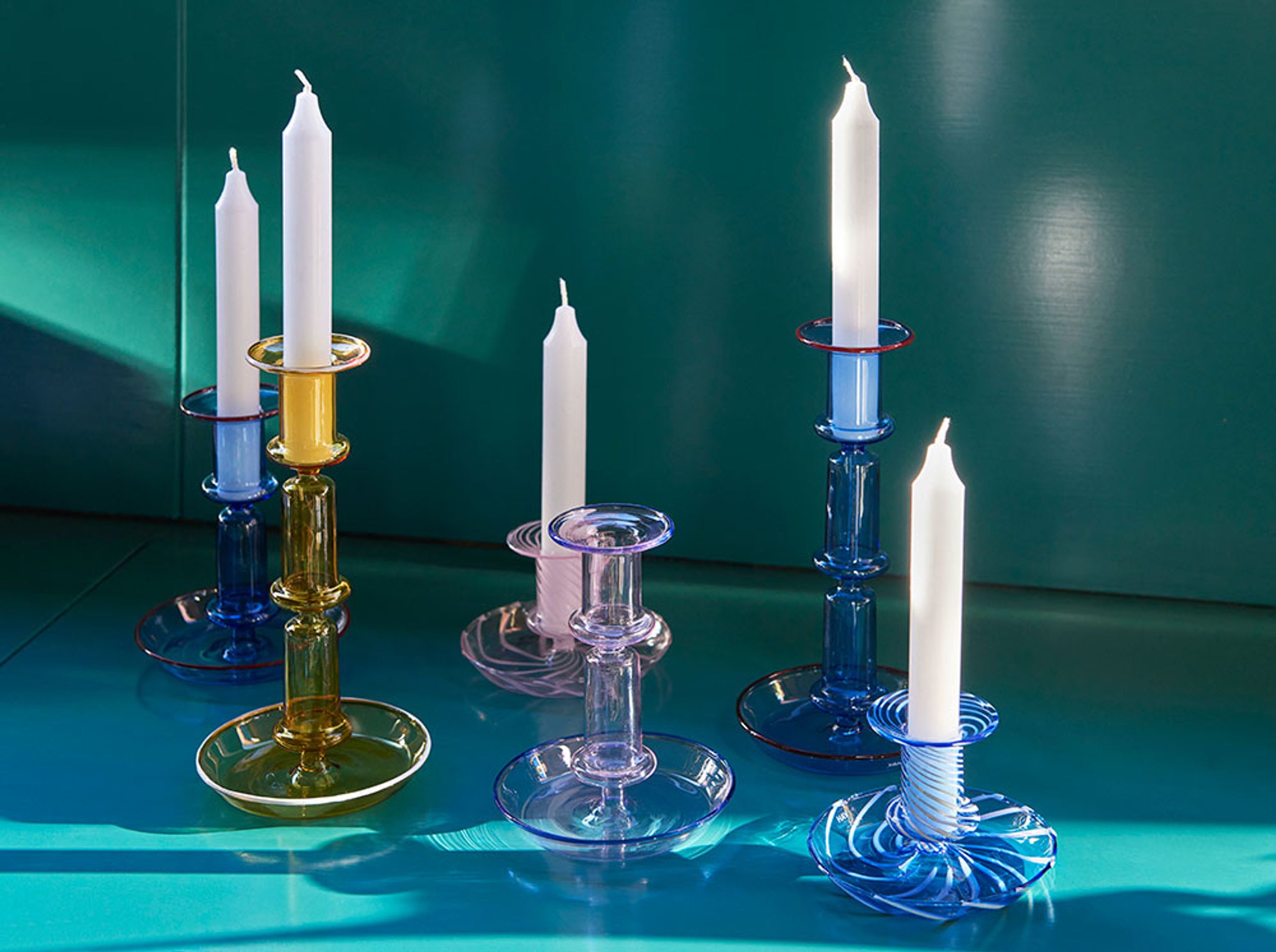 HAY - Soporte de luz - Flare - Yellow