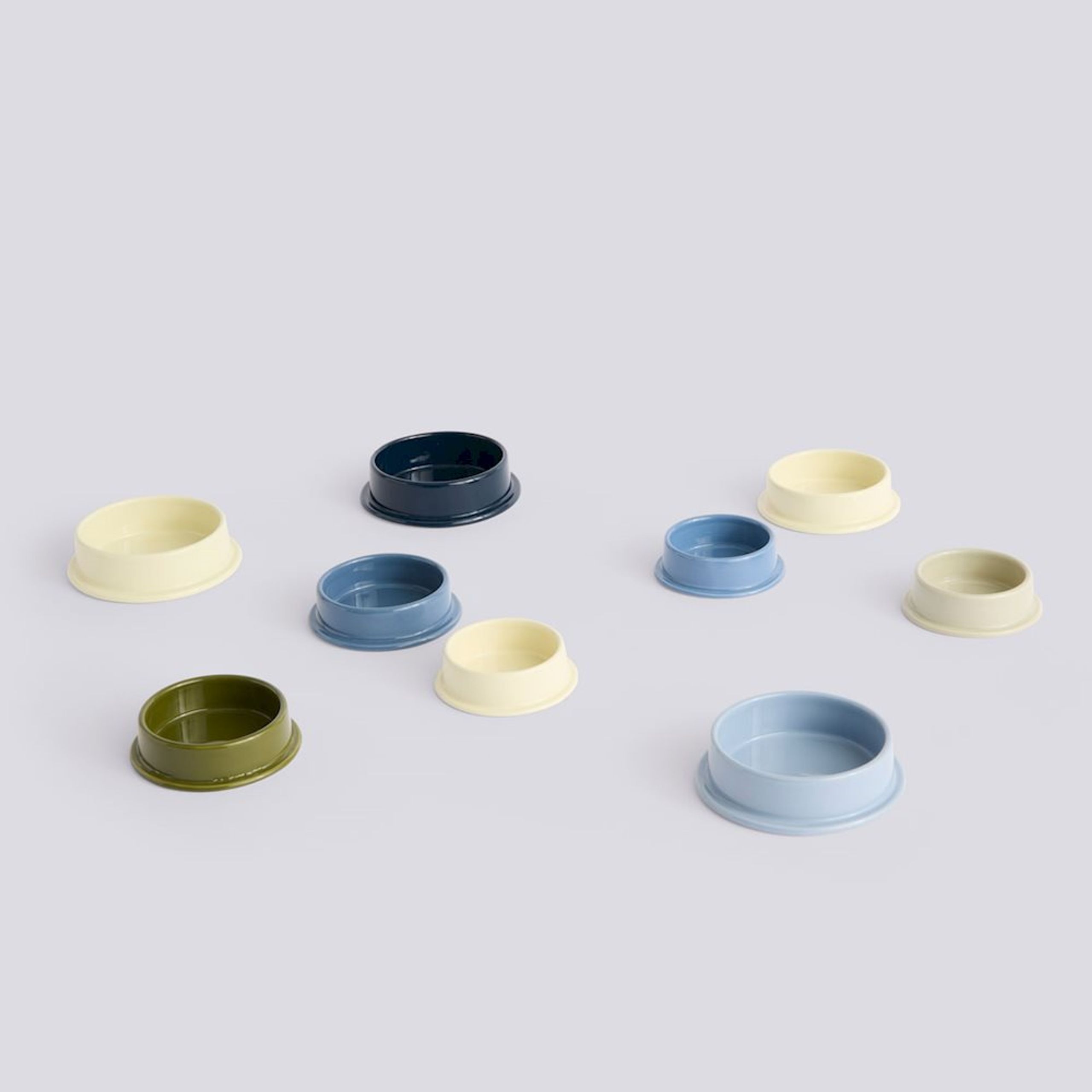 HAY - Lysestage - Column Candleholder - Army Green - Medium