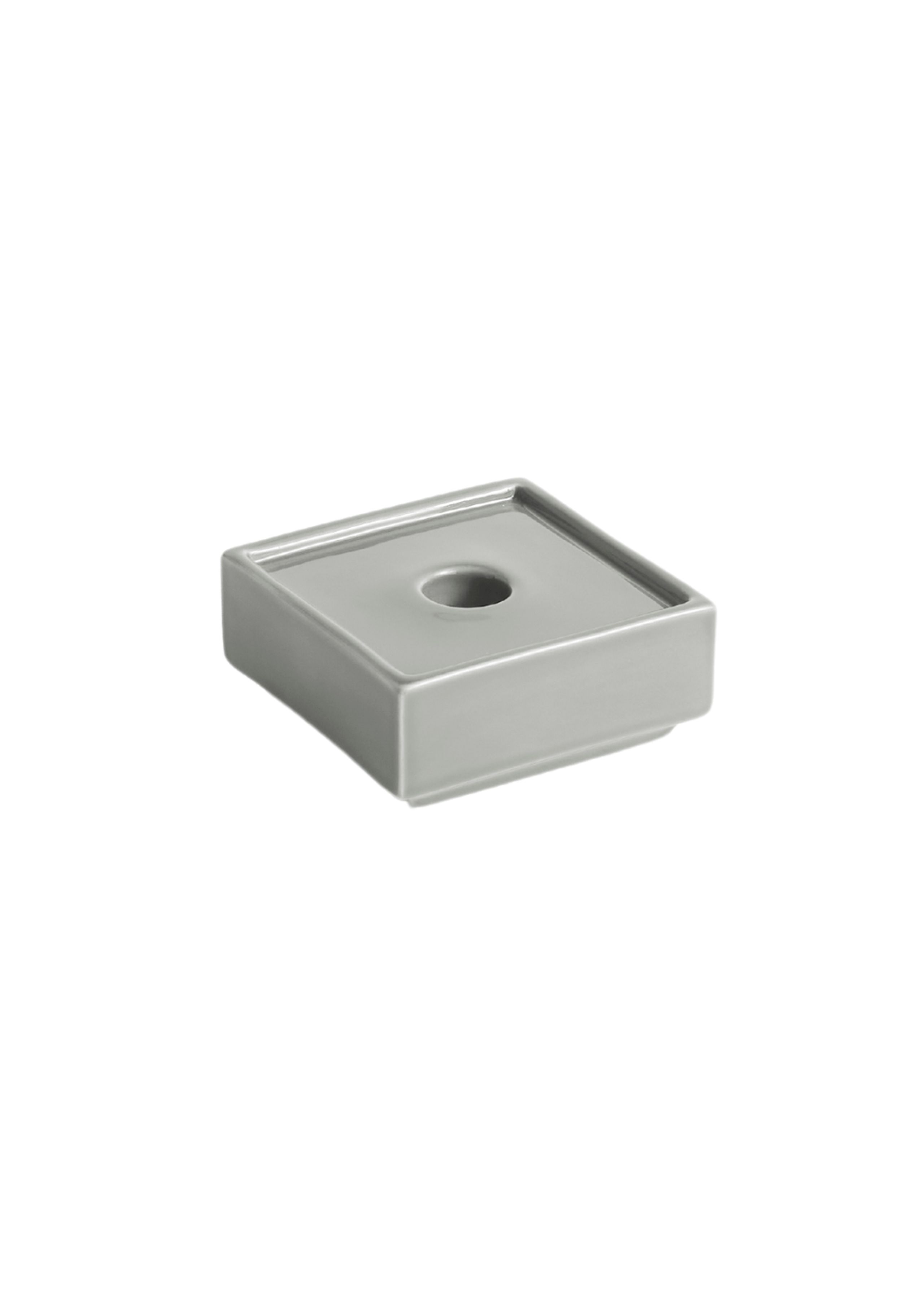HAY - Portacandele - Mattone Candleholder - Small - Light grey