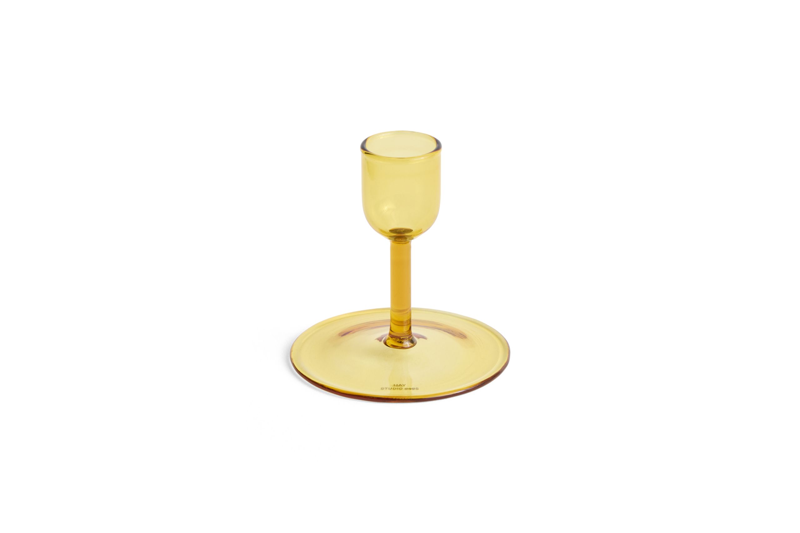 HAY - Lysestage - Tiny Candleholder - Straight - Yellow