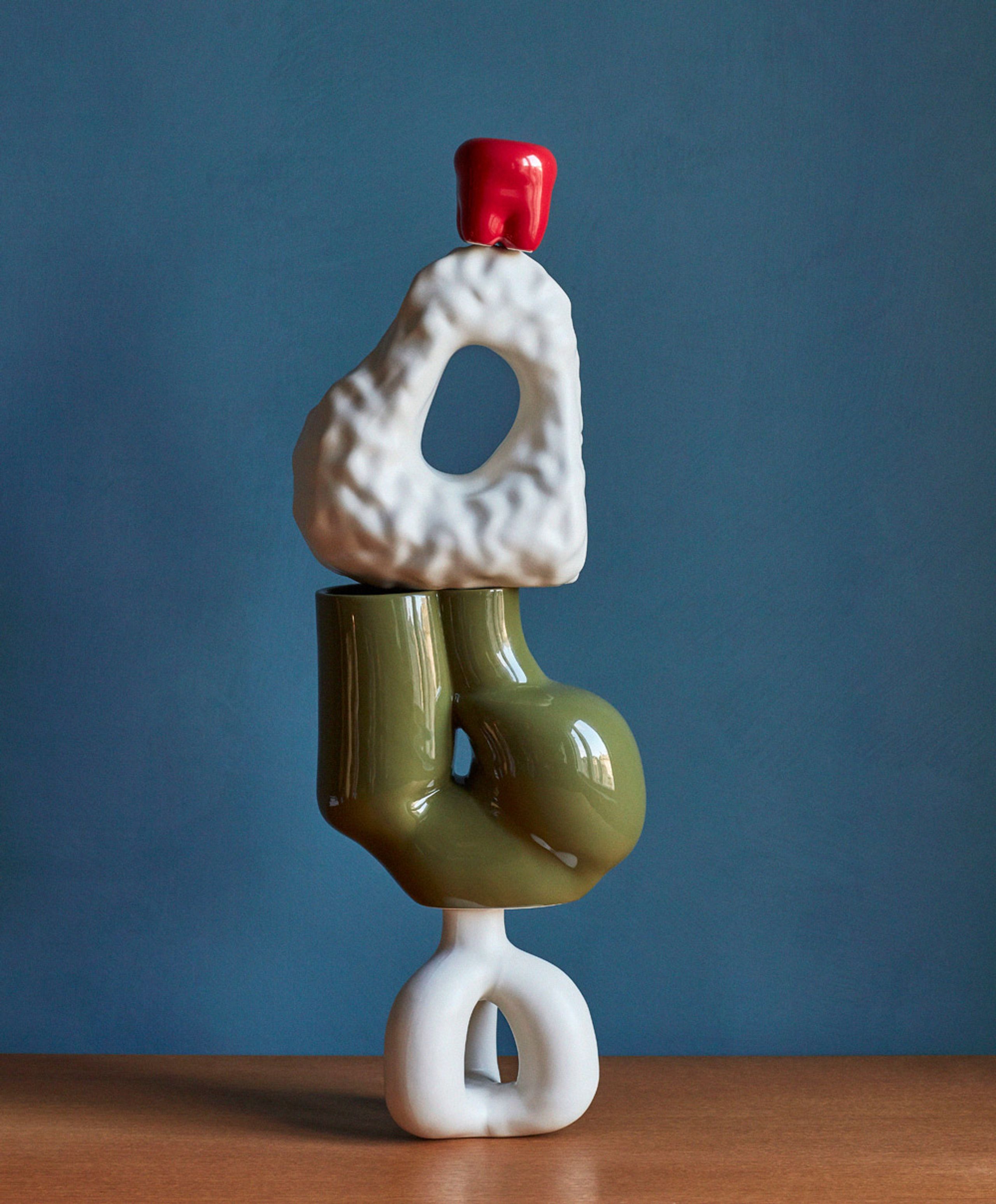 HAY - Candlestick - W&S Candleholder - Soft Soft Yellow