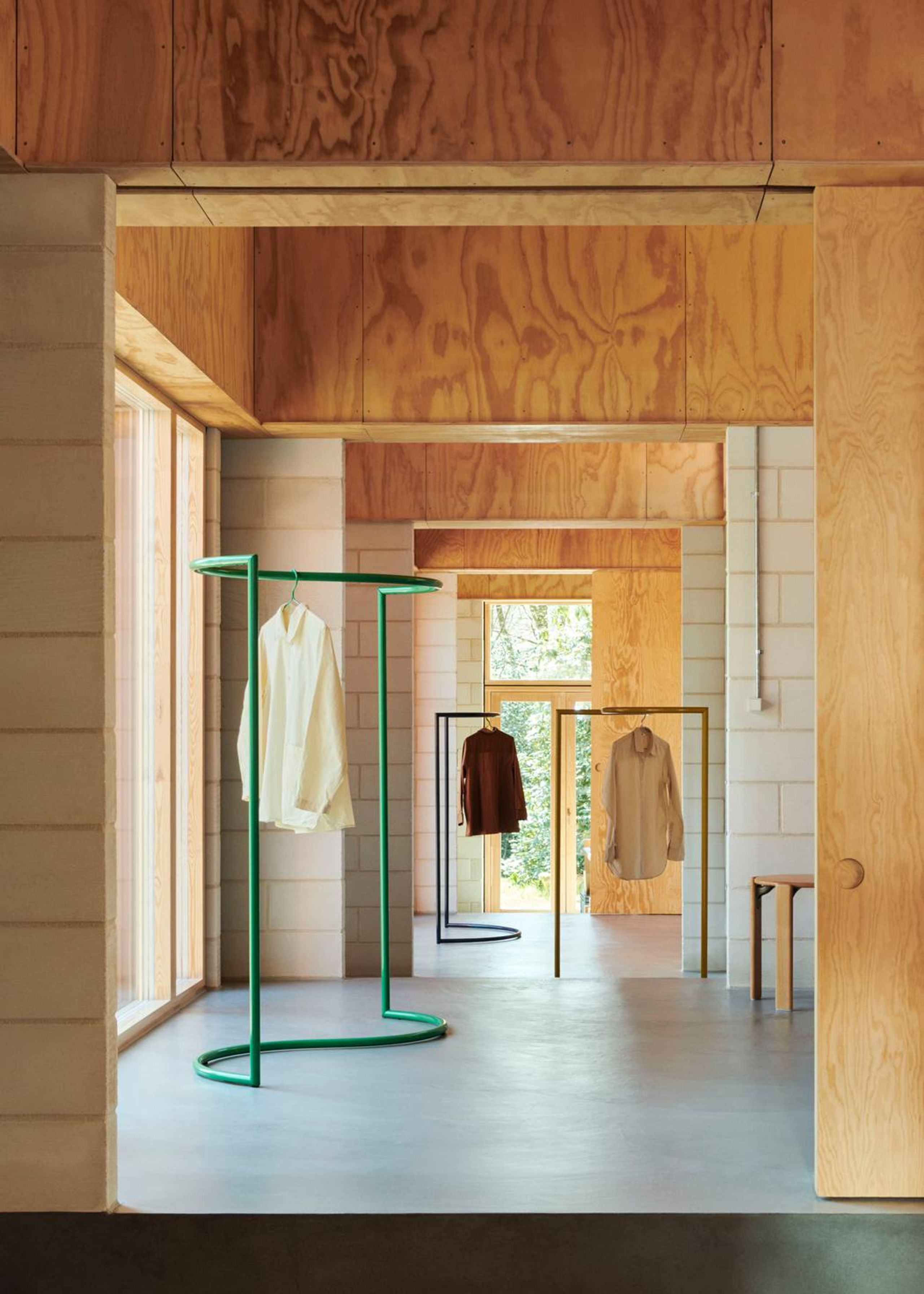 HAY - Clothes Rack - Colour Rack - Dijon / S-shape