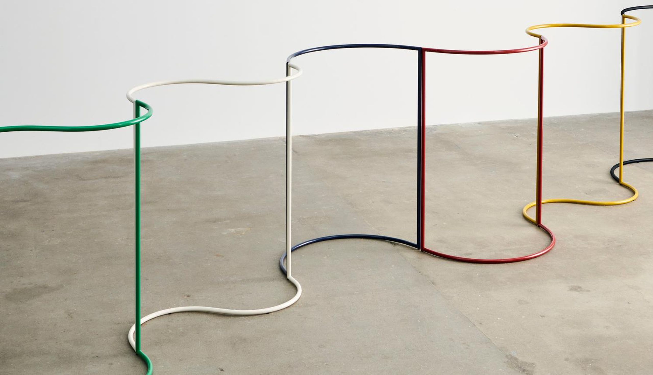 HAY - Madkasse - Colour Rack - Steel blue / C-shape