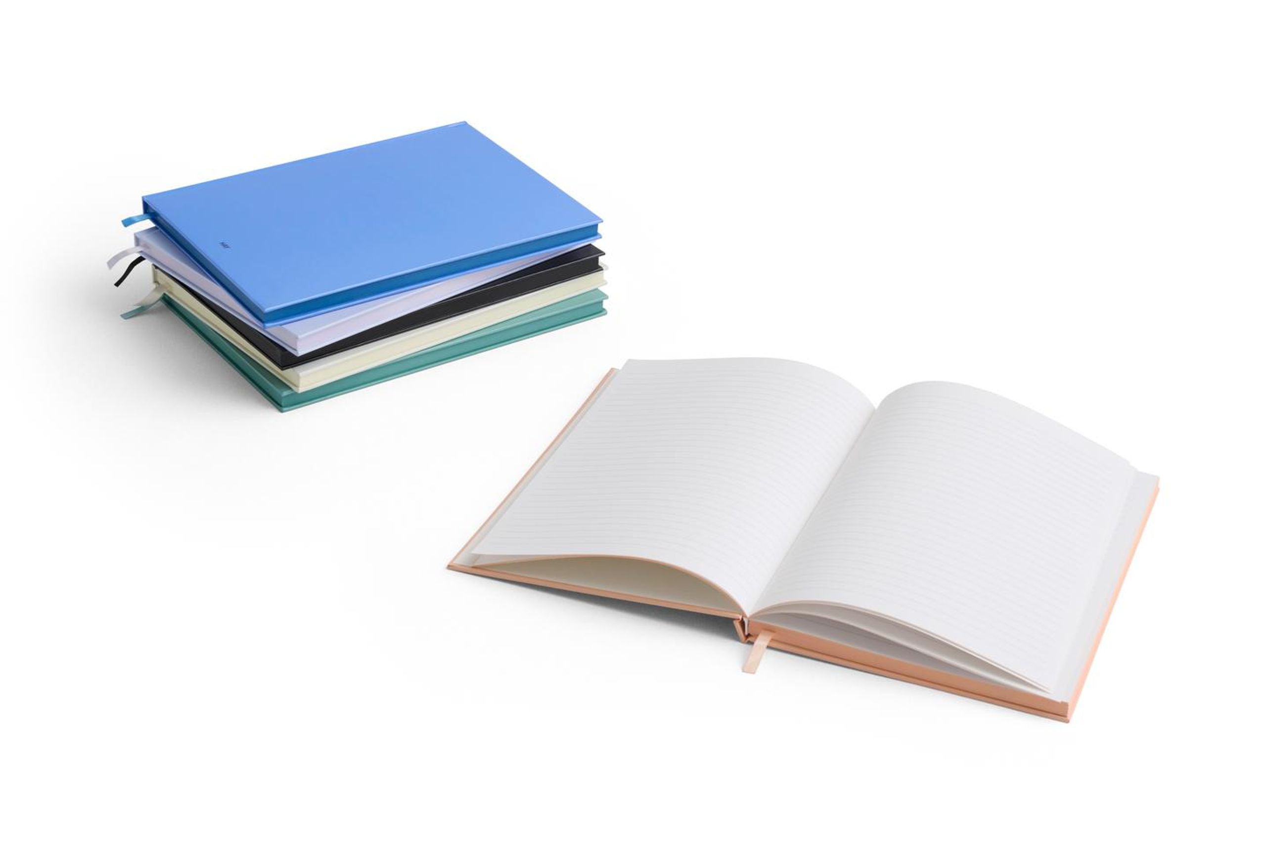 HAY - Notebook - Colour Notebook - W18 x H24,5 - Chalk white