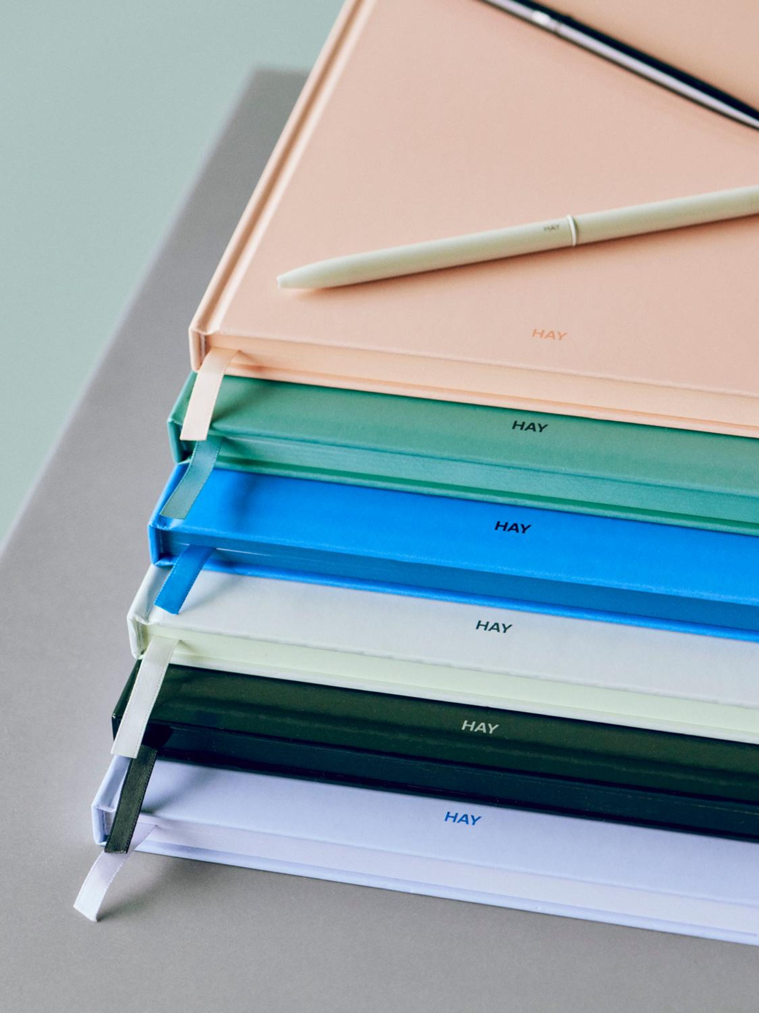 HAY - Notesbog - Colour Notebook - W18 x H24,5 - Soft pink