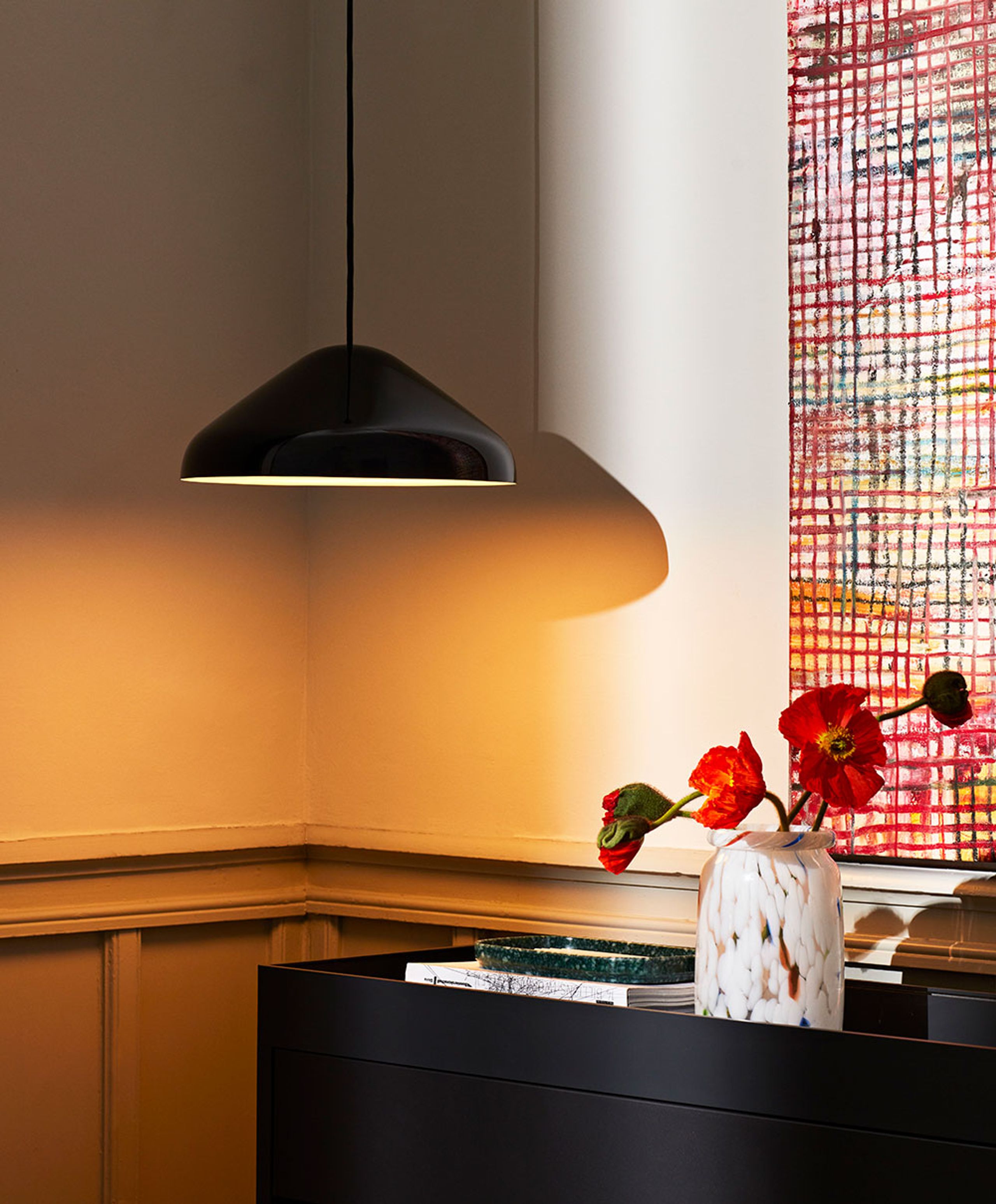 HAY - Pendel - PAO Steel Pendent - Small - Cream White 230