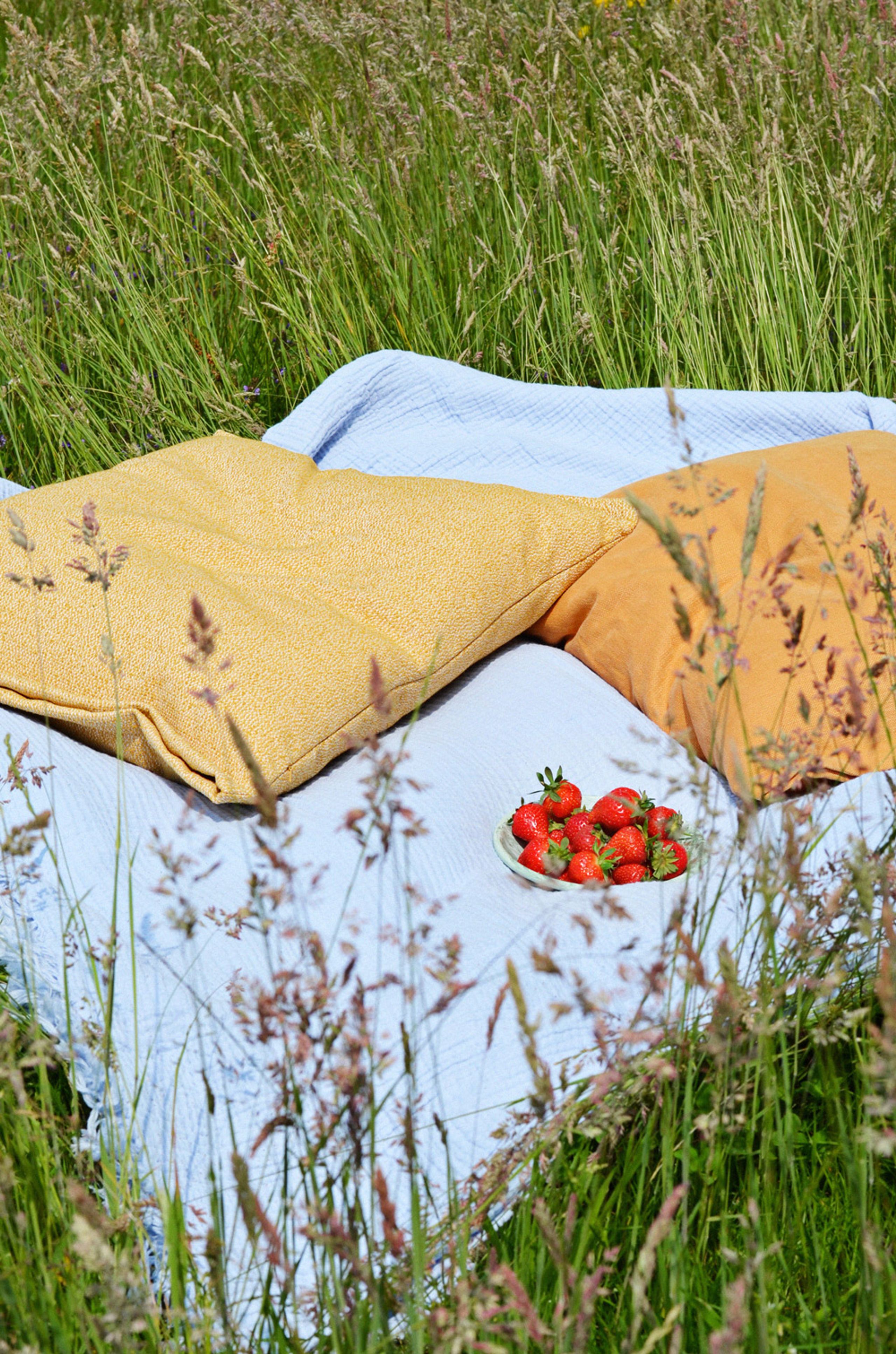 HAY - Plaid - Crinkle Plaid - Peach