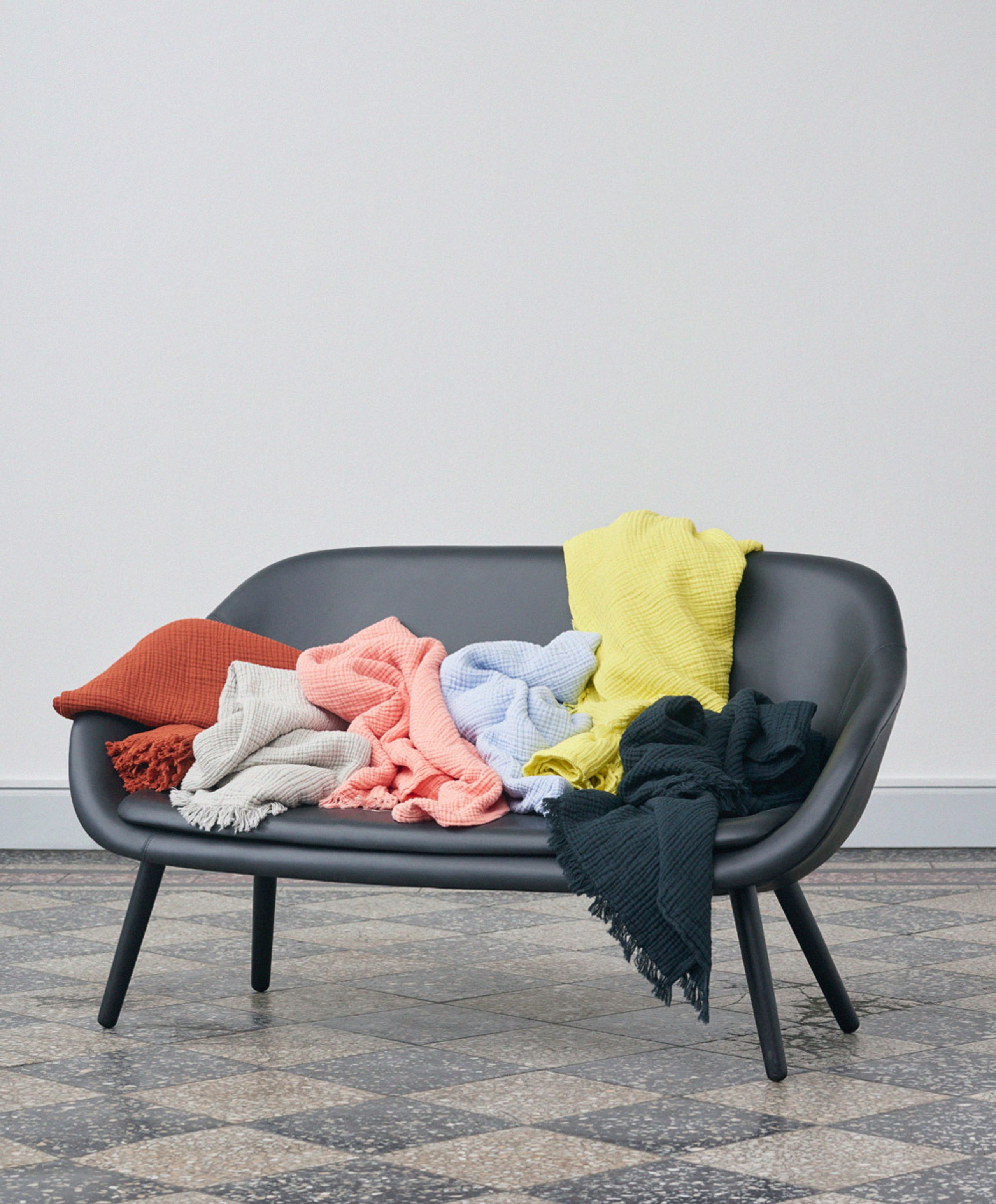 HAY - Plaid - Crinkle Plaid - Peach