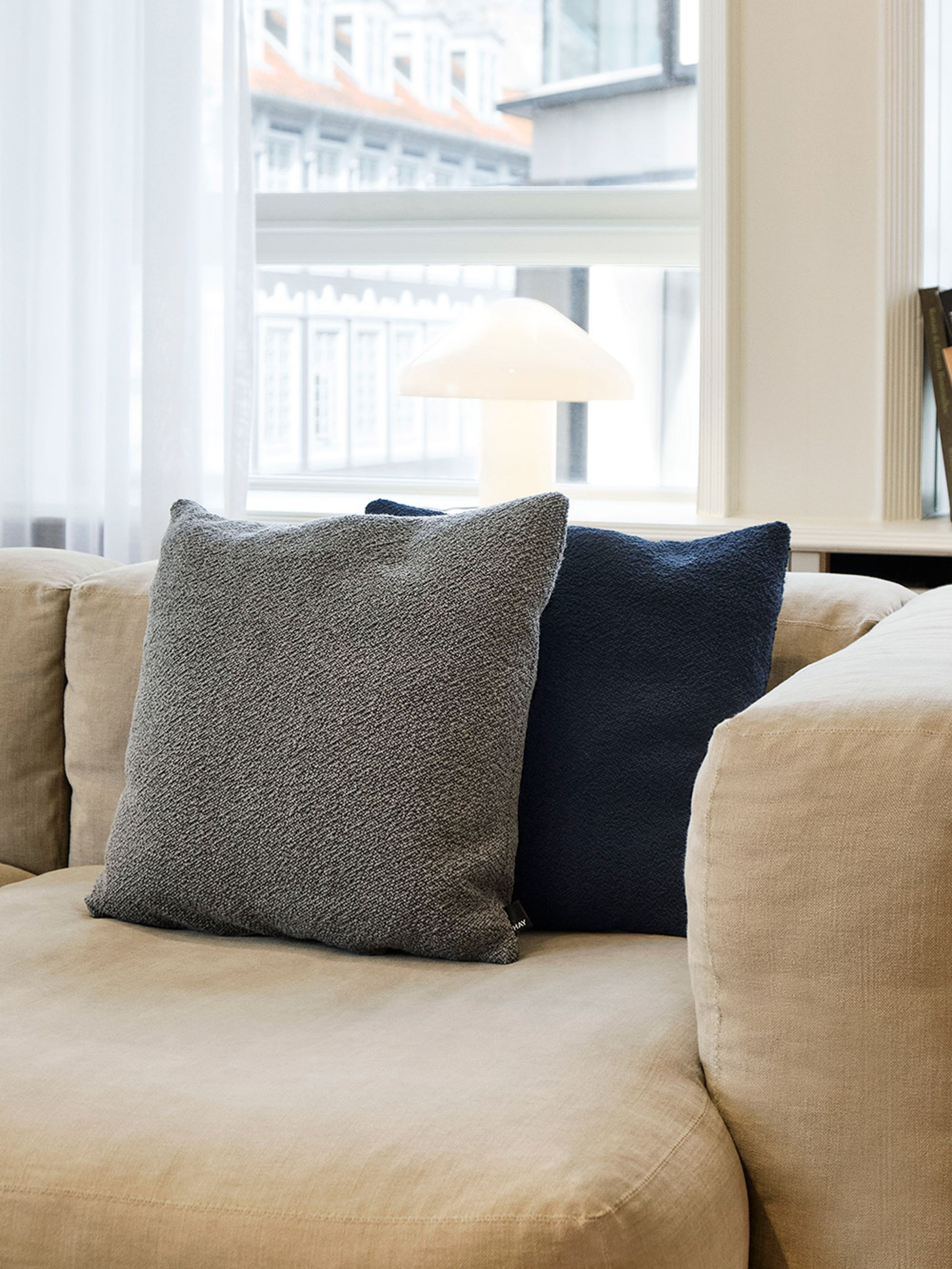 HAY - Coussin - Texture Cushion - Cream