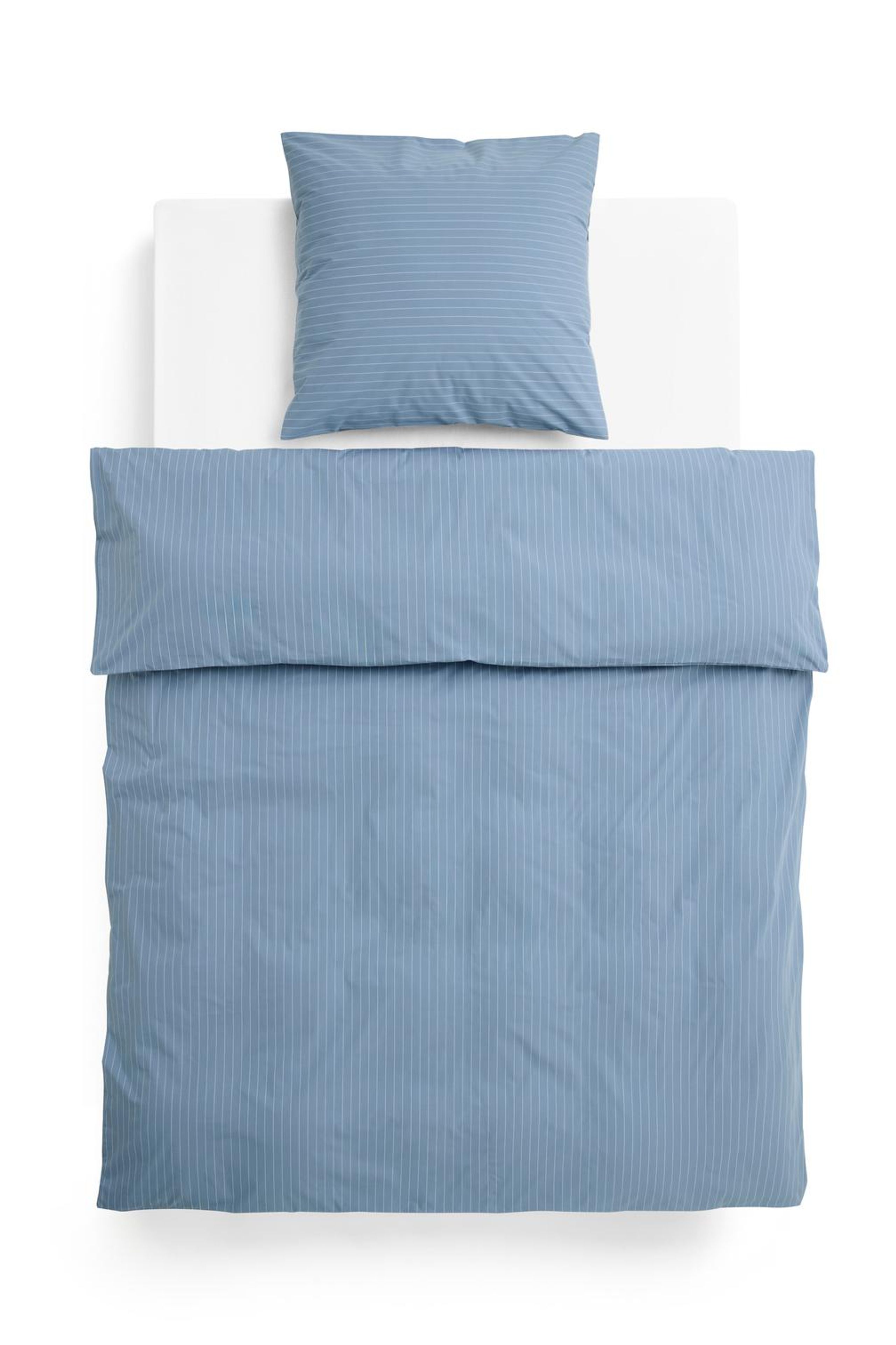 HAY - Pudebetræk - Fineline Pillow Case - 80 x 80 - Blue