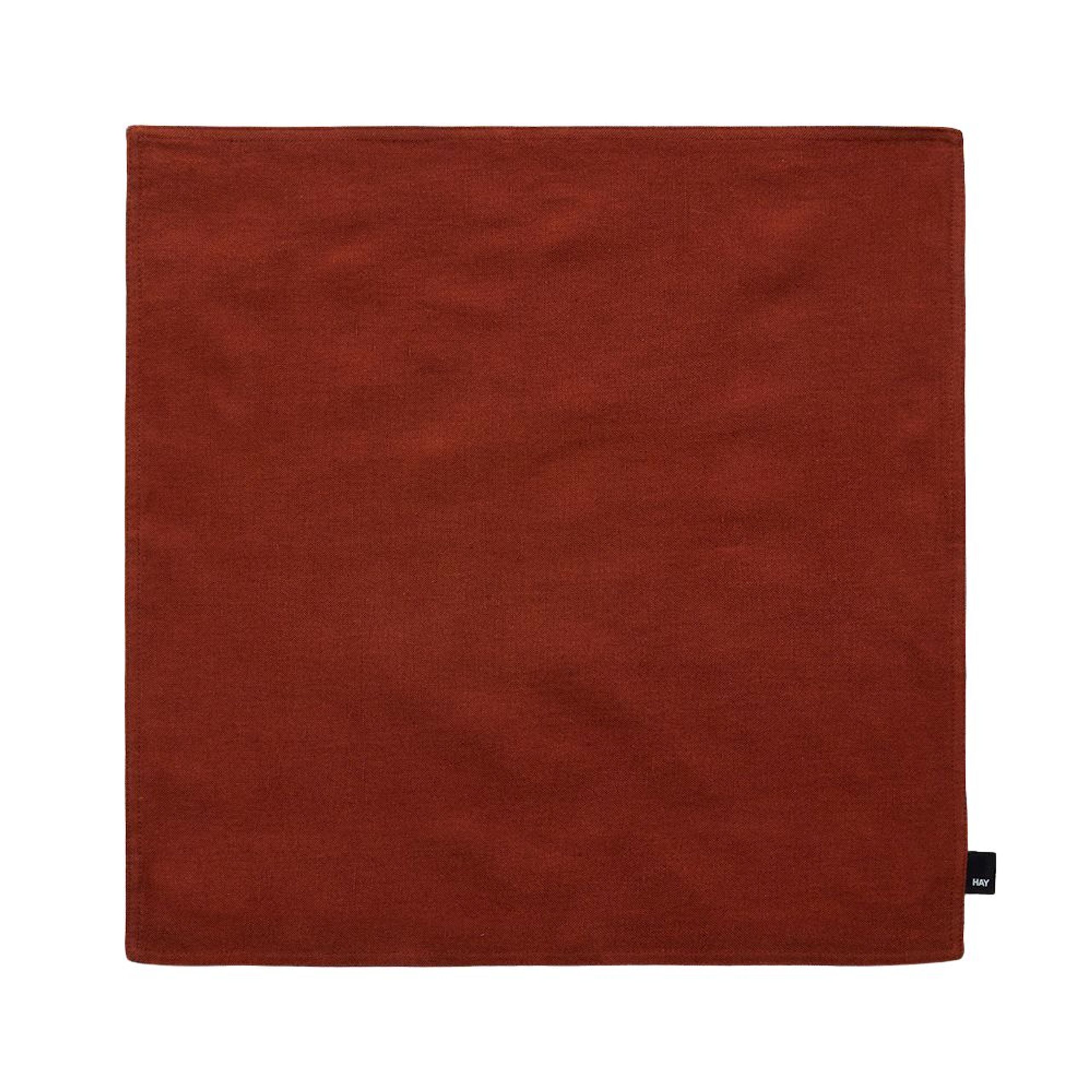 HAY - Cushion cover - Linen Cushion Cover - Iron Red