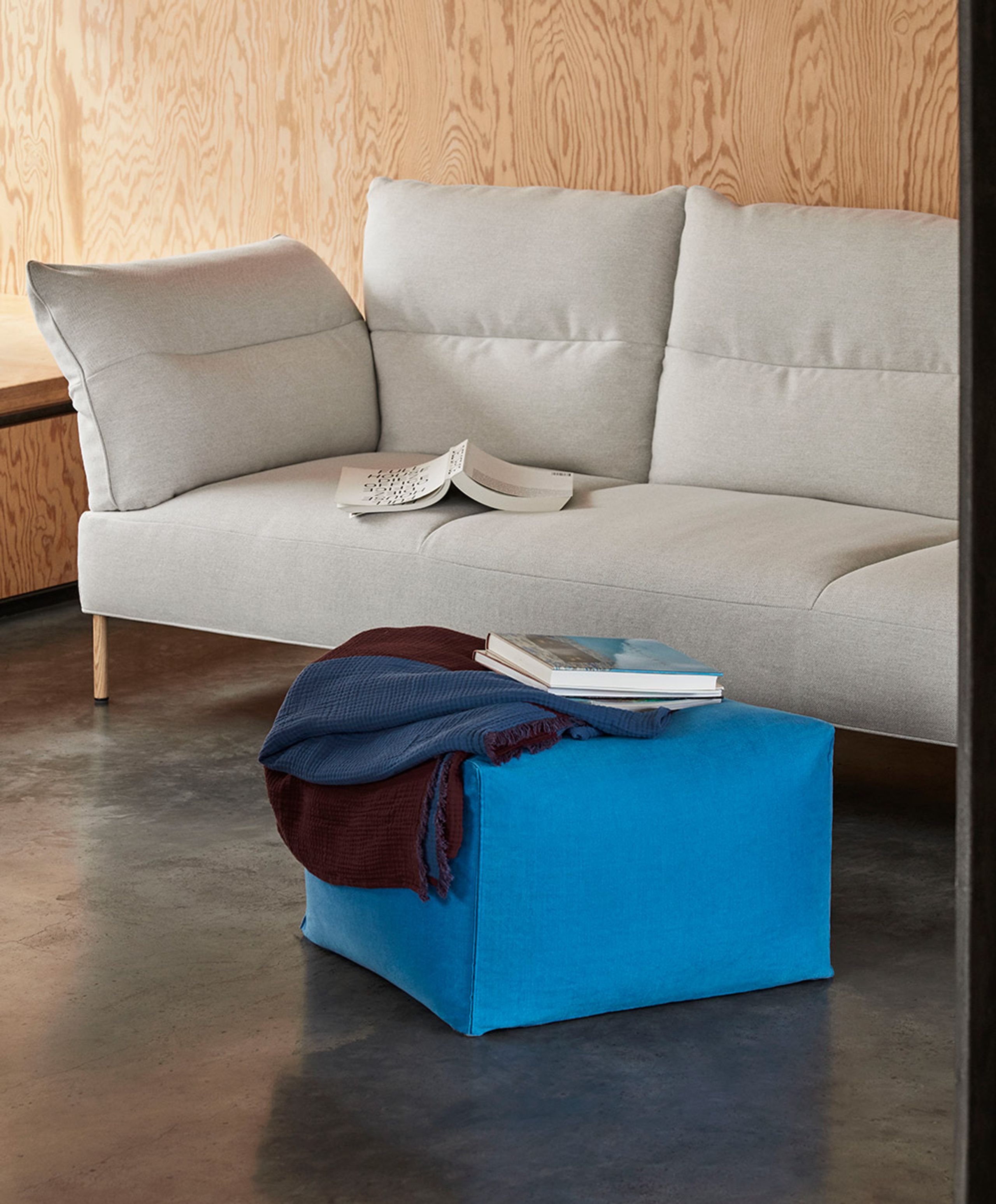 HAY - Puff - Pouf - Grey Sprinkle