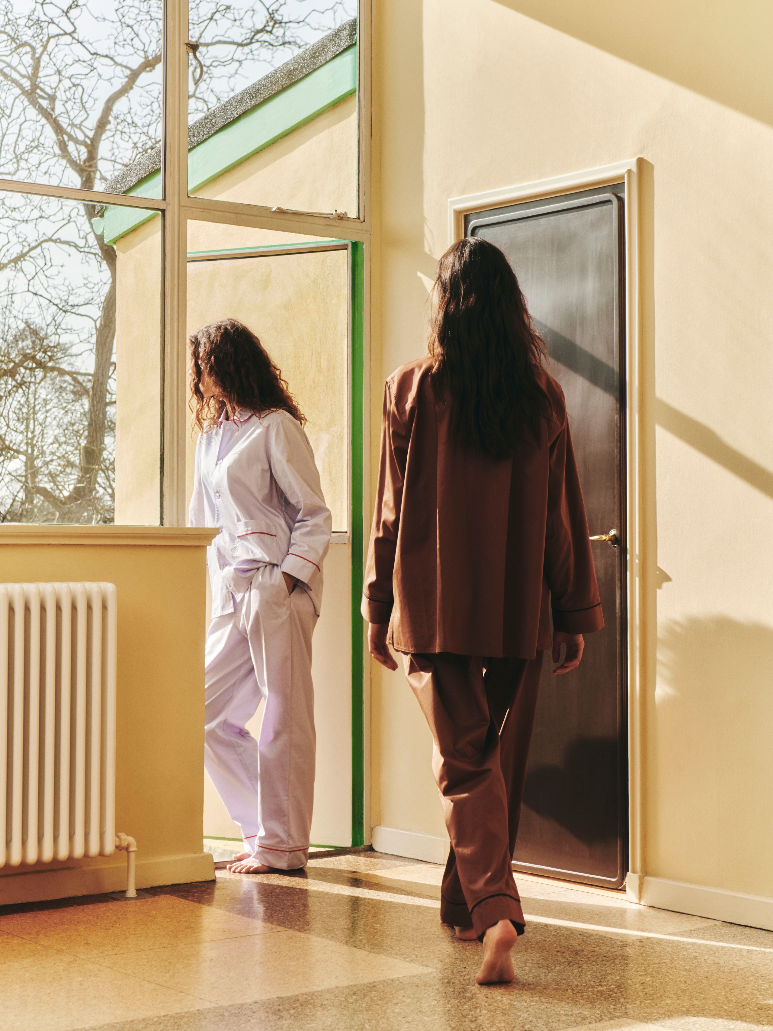 HAY - Pajamas - Outline Pyjama Long Sleeve Shirt - Lavender