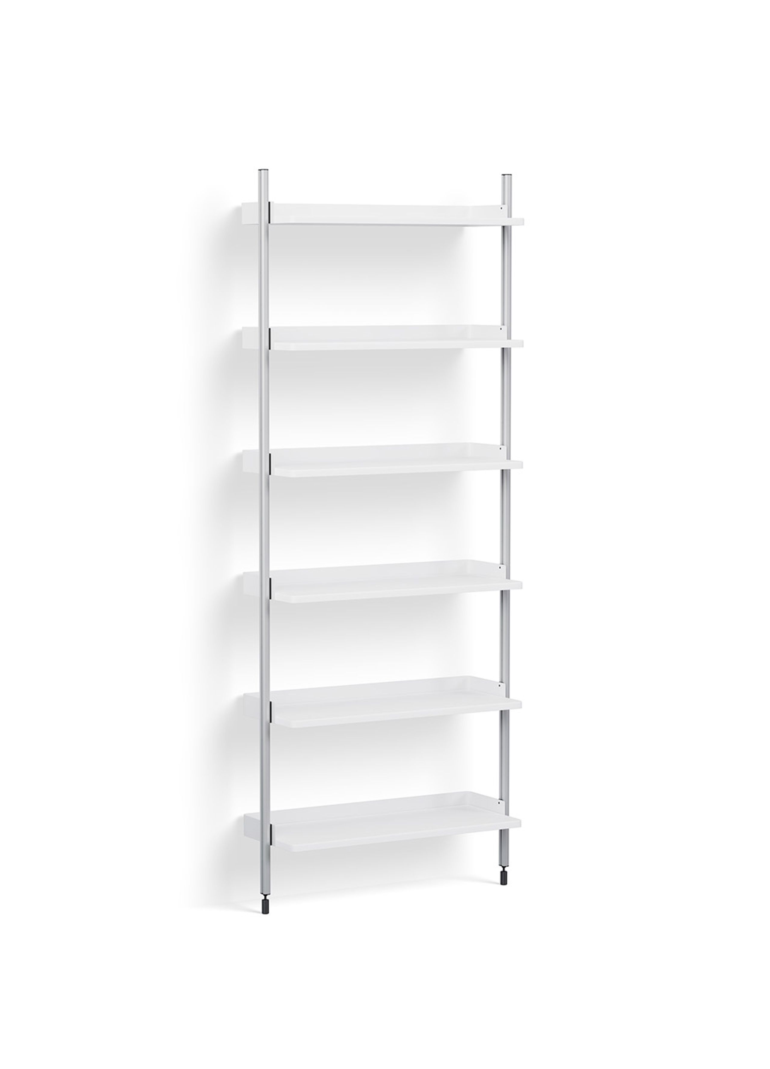 HAY - Display - Pier System / No. 101 - White / Clear Anodised Aluminium