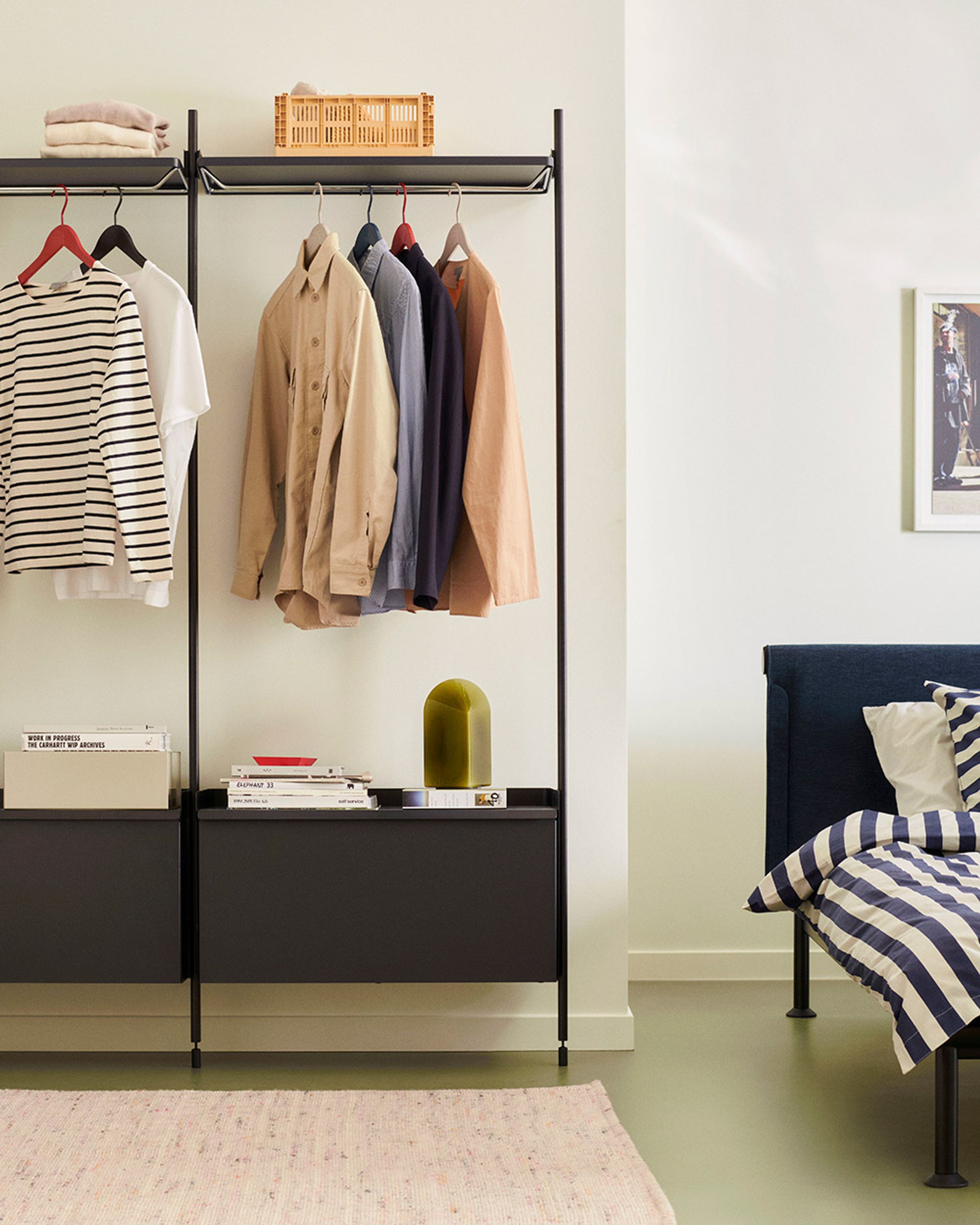 HAY - Reol - Pier System / No. 11 - White / Clear Anodised Aluminium