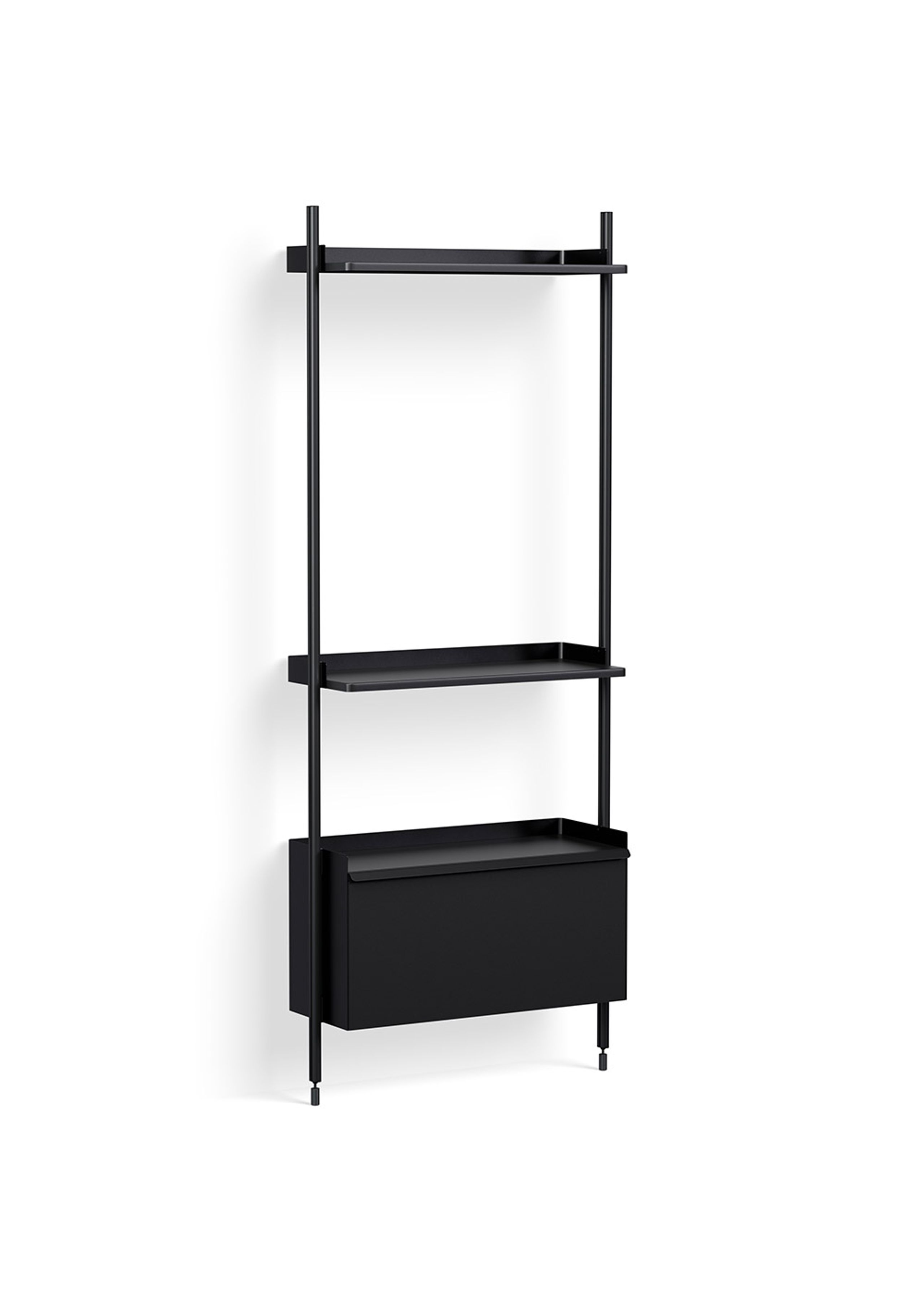 HAY - Regal - Pier System / No. 141 - Black / Black Anodised Aluminium