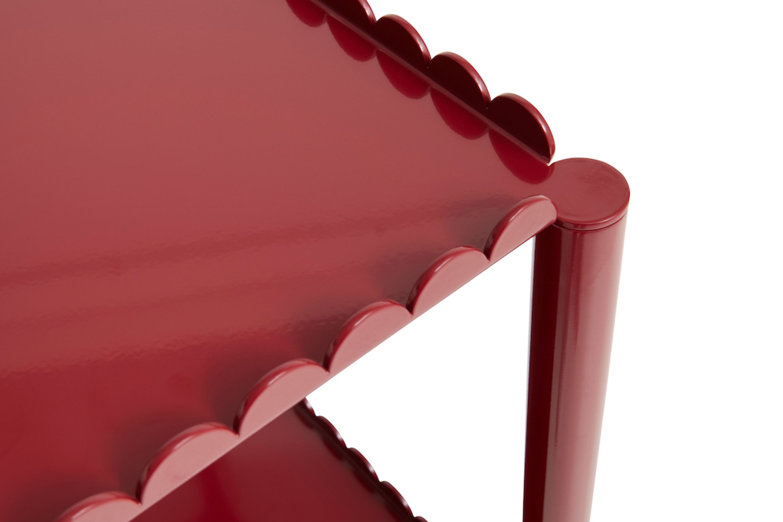 HAY - Rullebord - Arcs Trolley - High - Auburn Red