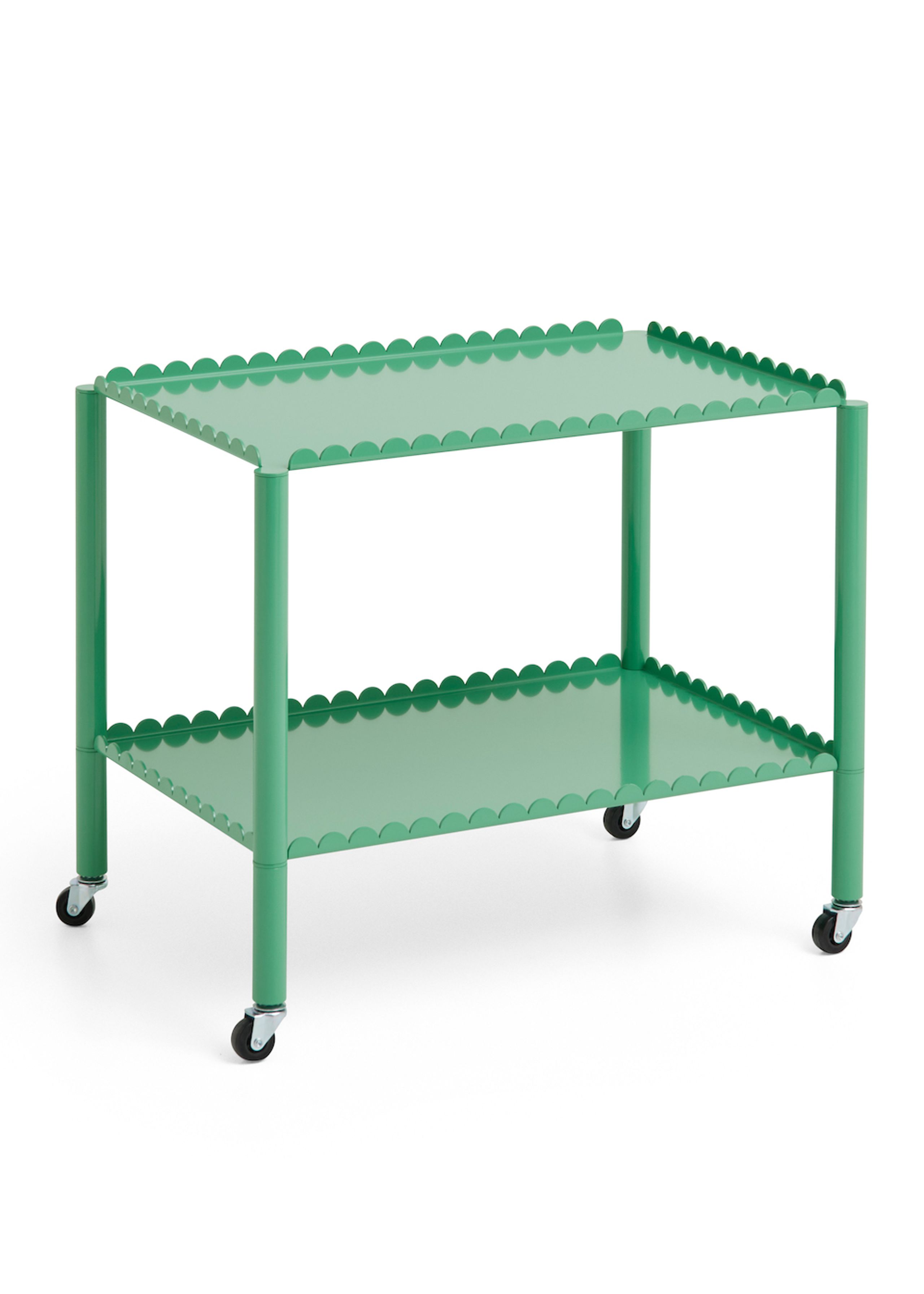 HAY - Trolley Table - Arcs Trolley - Low - Jade Green