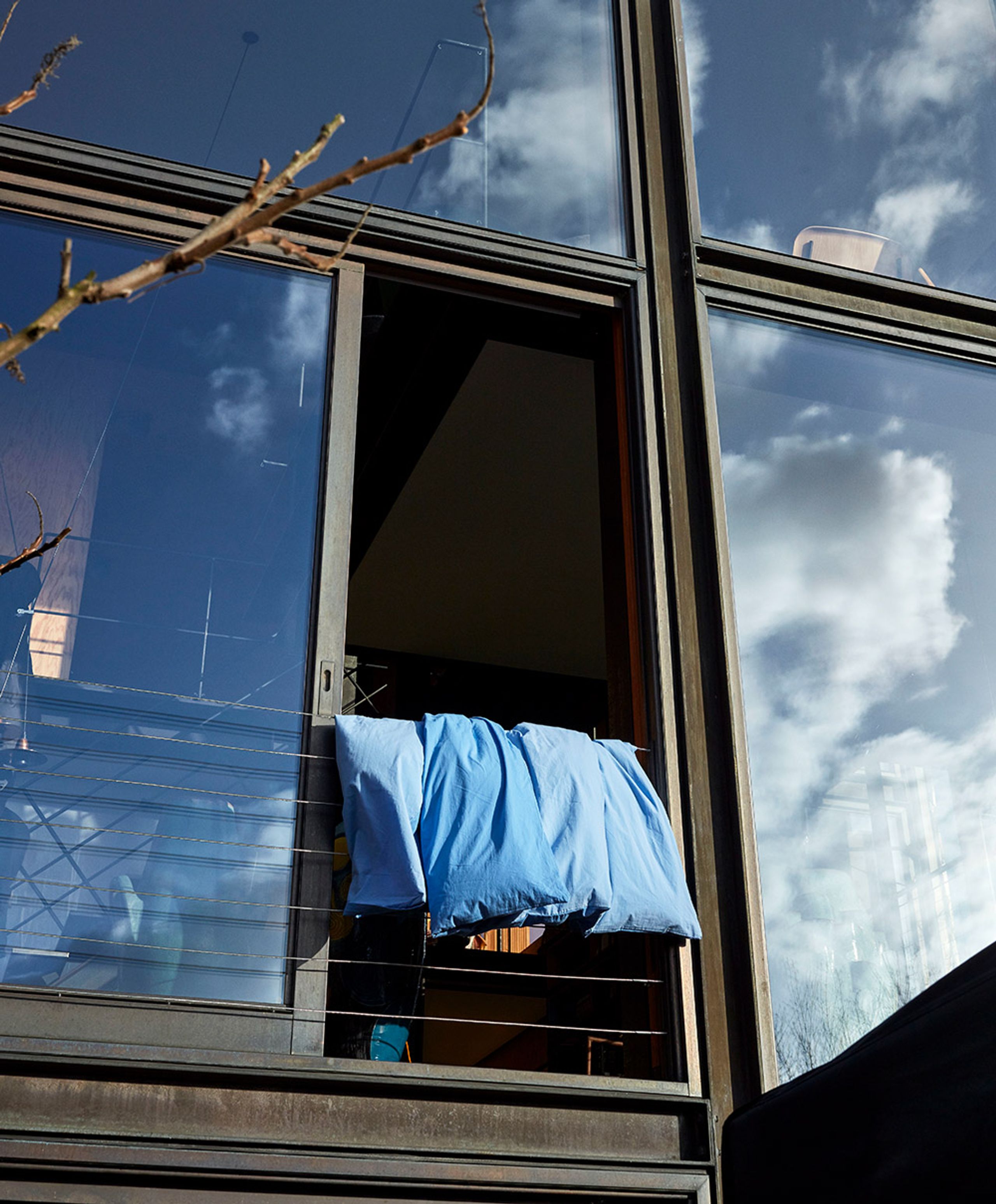 HAY - Bed Sheet - Duo Bed Linen - Sky Blue