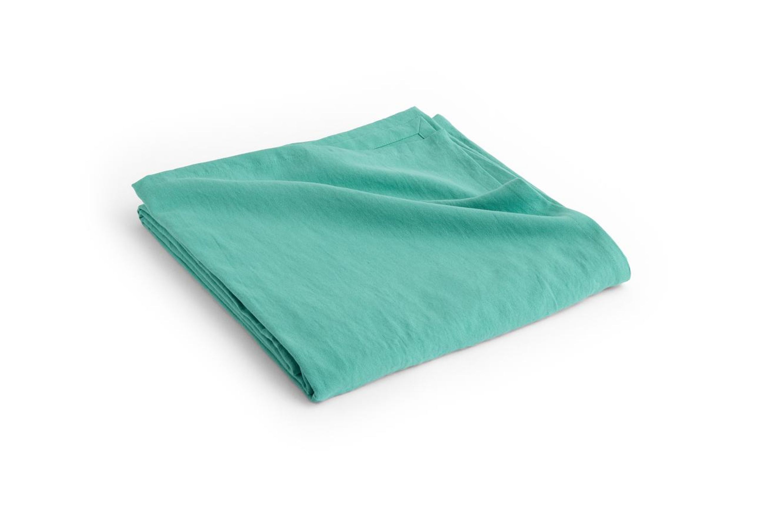 HAY - Pokrowiec na łóżko - Linen Bedspread - 240 x 260 - Emerald green