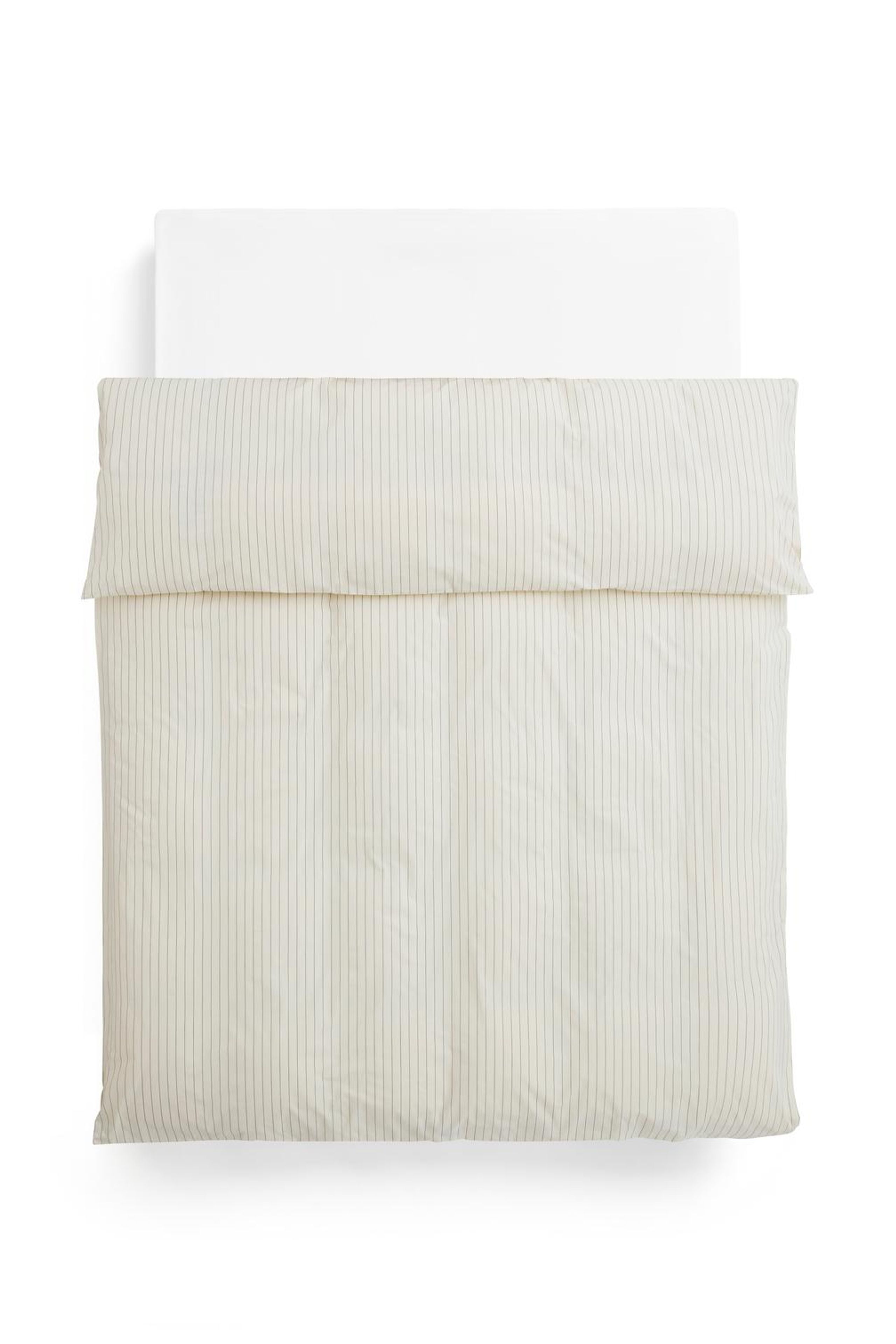 HAY - Bed linen - Fineline Duvet Cover - 140 x 200 - Ivory