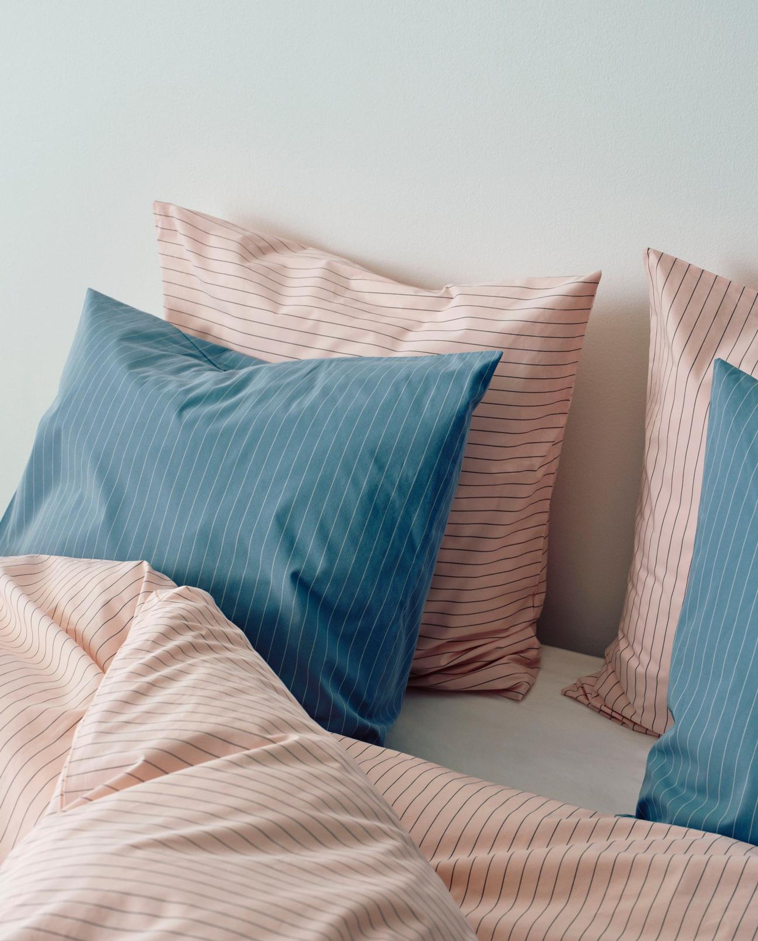 HAY - Bed linen - Fineline Duvet Cover - 140 x 220 - Blue