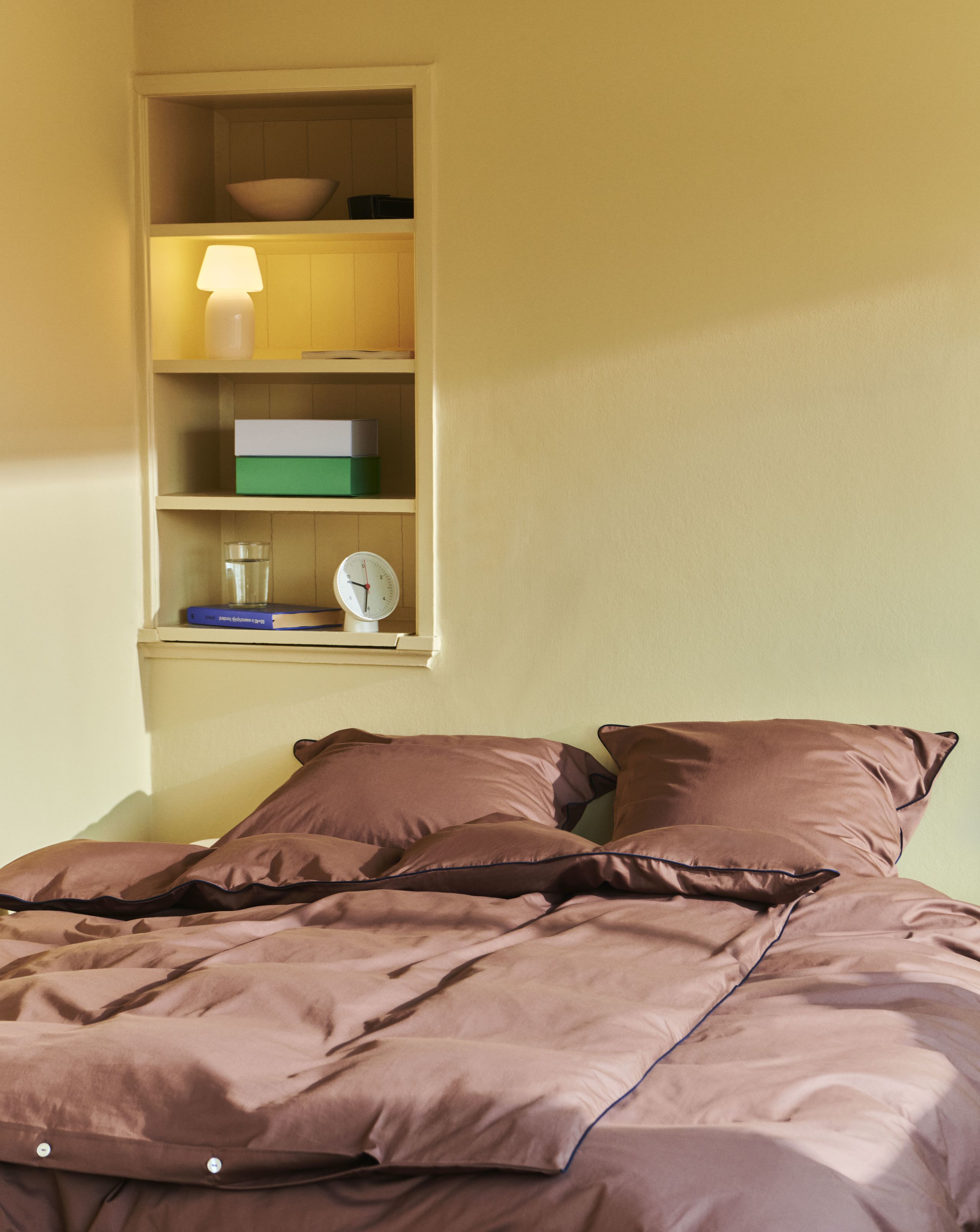 HAY - Ložní prádlo - Outline Duvet Cover - Milk Chocolate