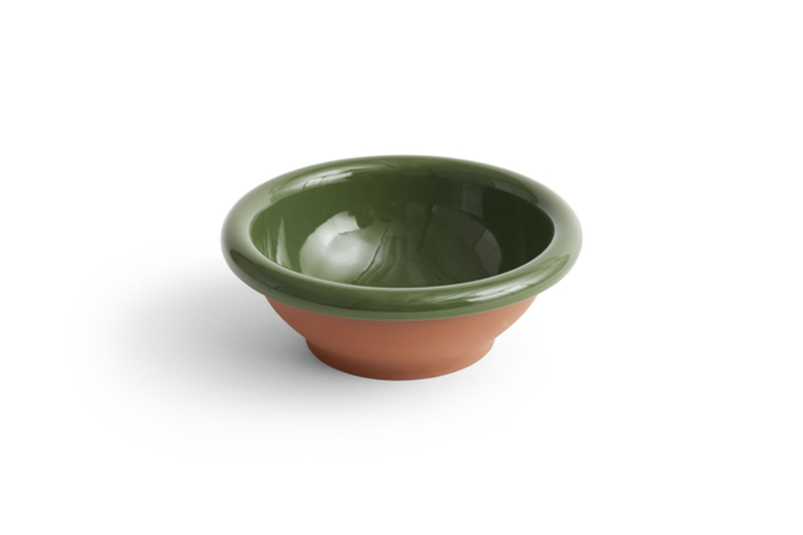 HAY - Taça de servir - Barro Salad Bowl - Green - Small