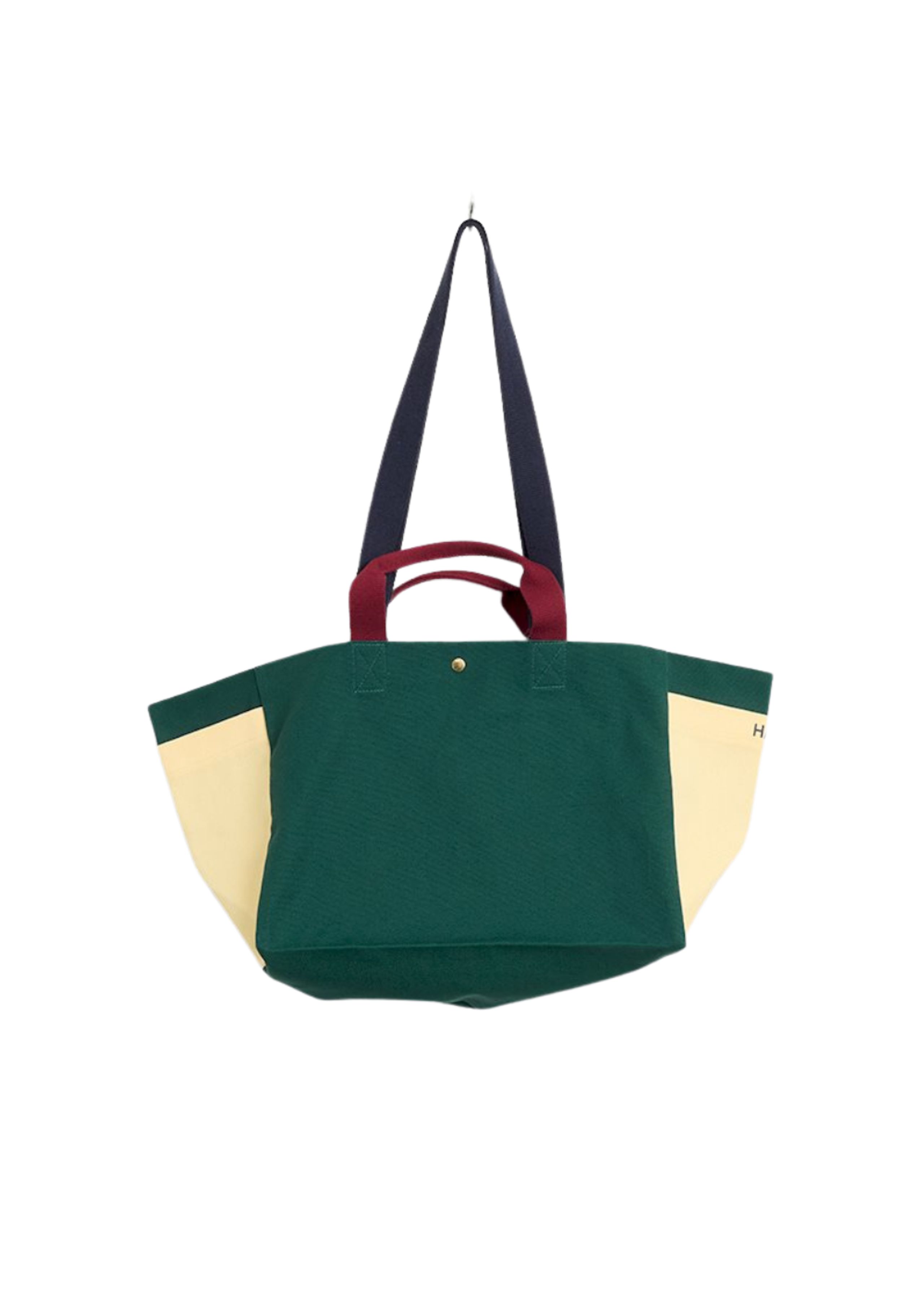 HAY - Shopper - Weekend Bag (organic) - Small - Dark Green Multi