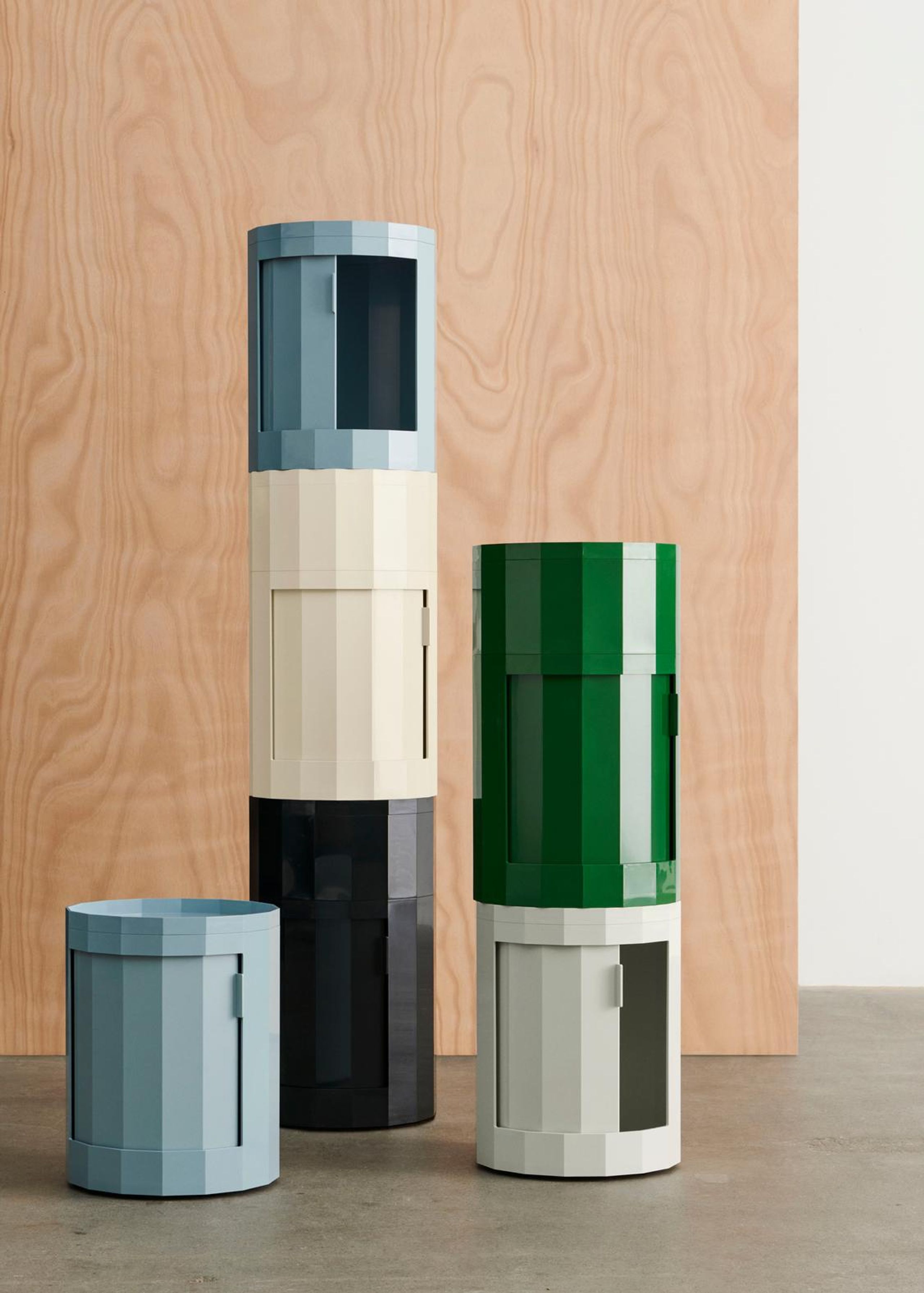 HAY - Skab - Facet Cabinet High - Eggshell