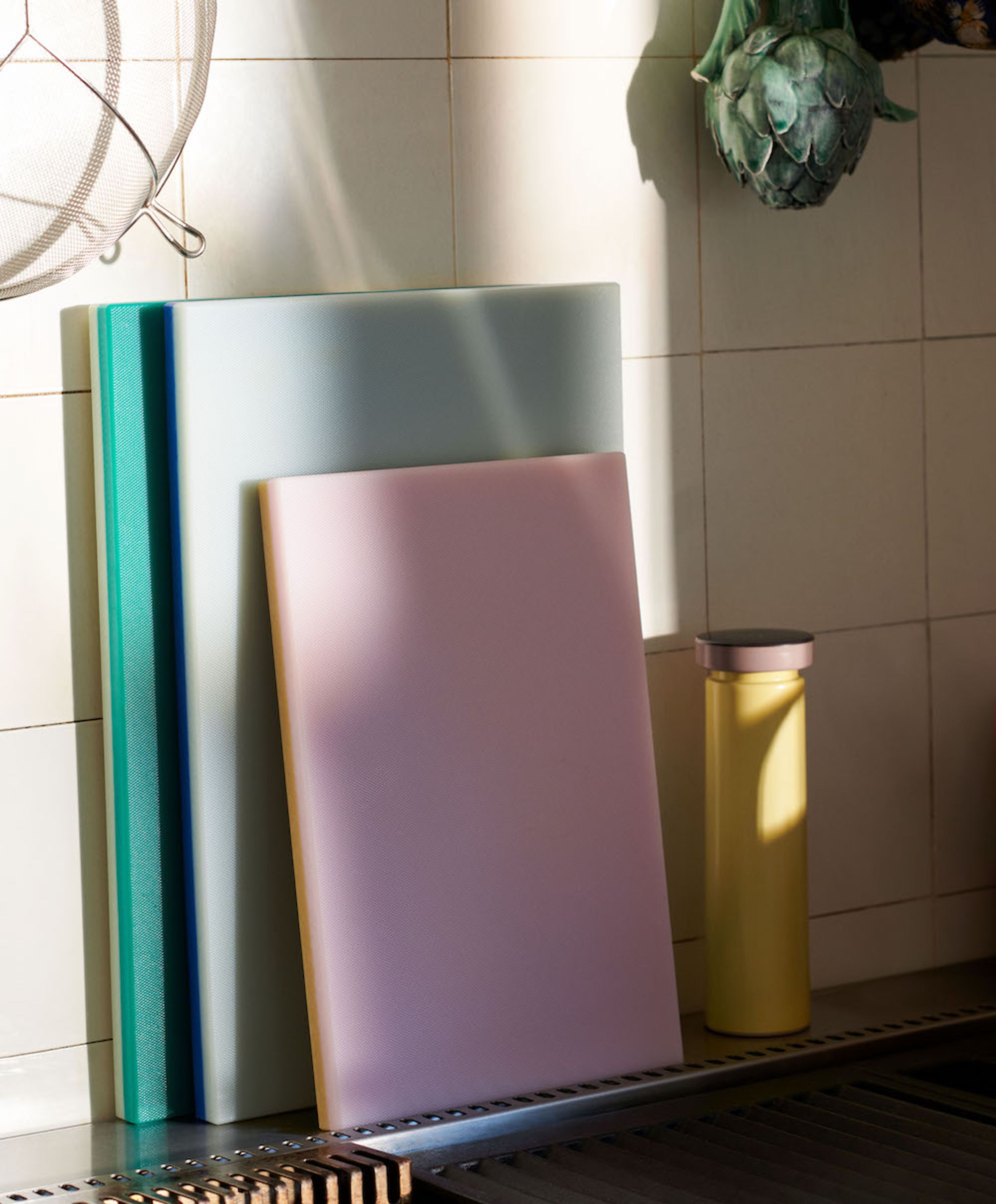 HAY - Tábua de corte - Half & Half Chopping Board - Blue - Large