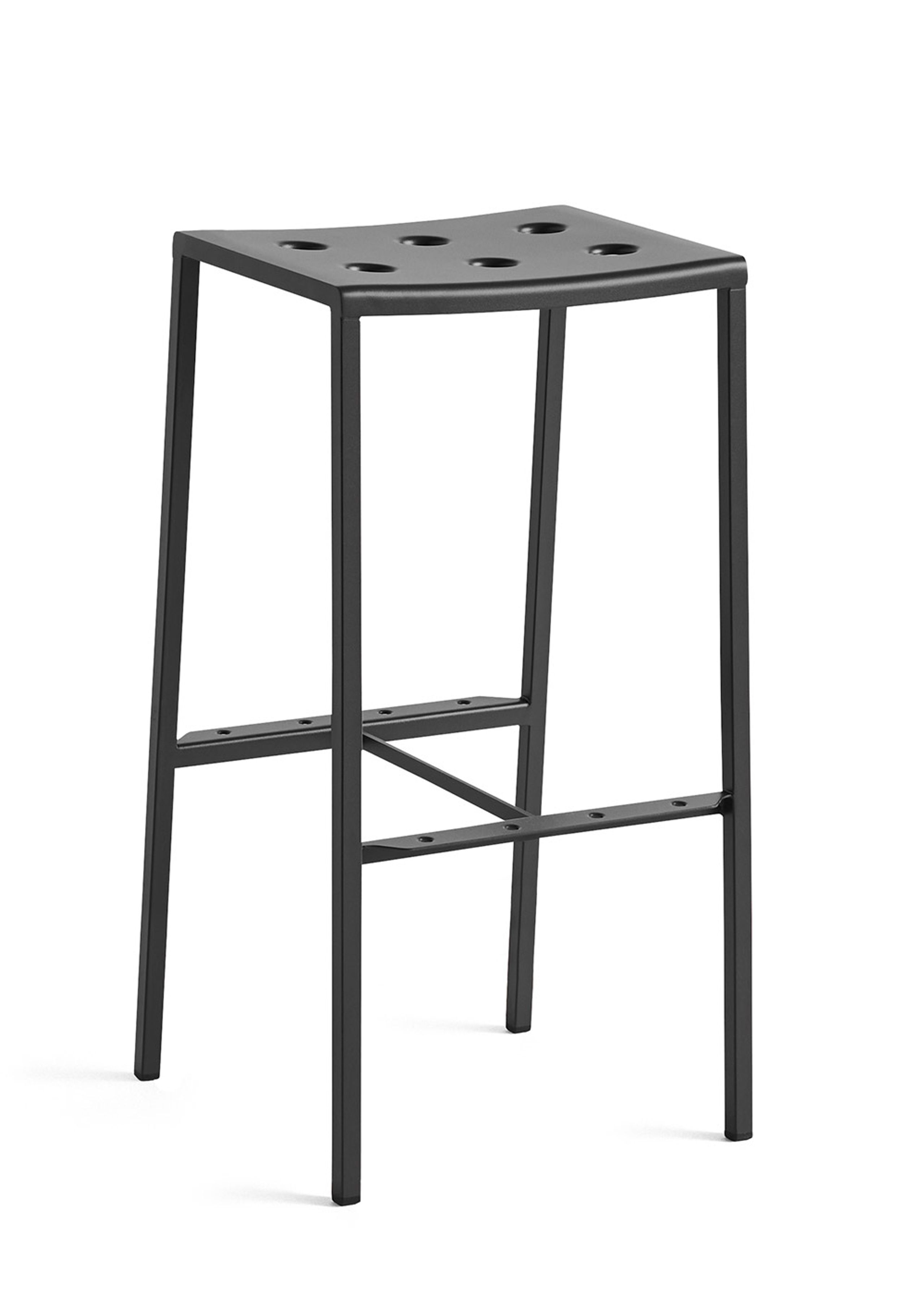 HAY - Skammel - Balcony Bar Stool - Anthracite
