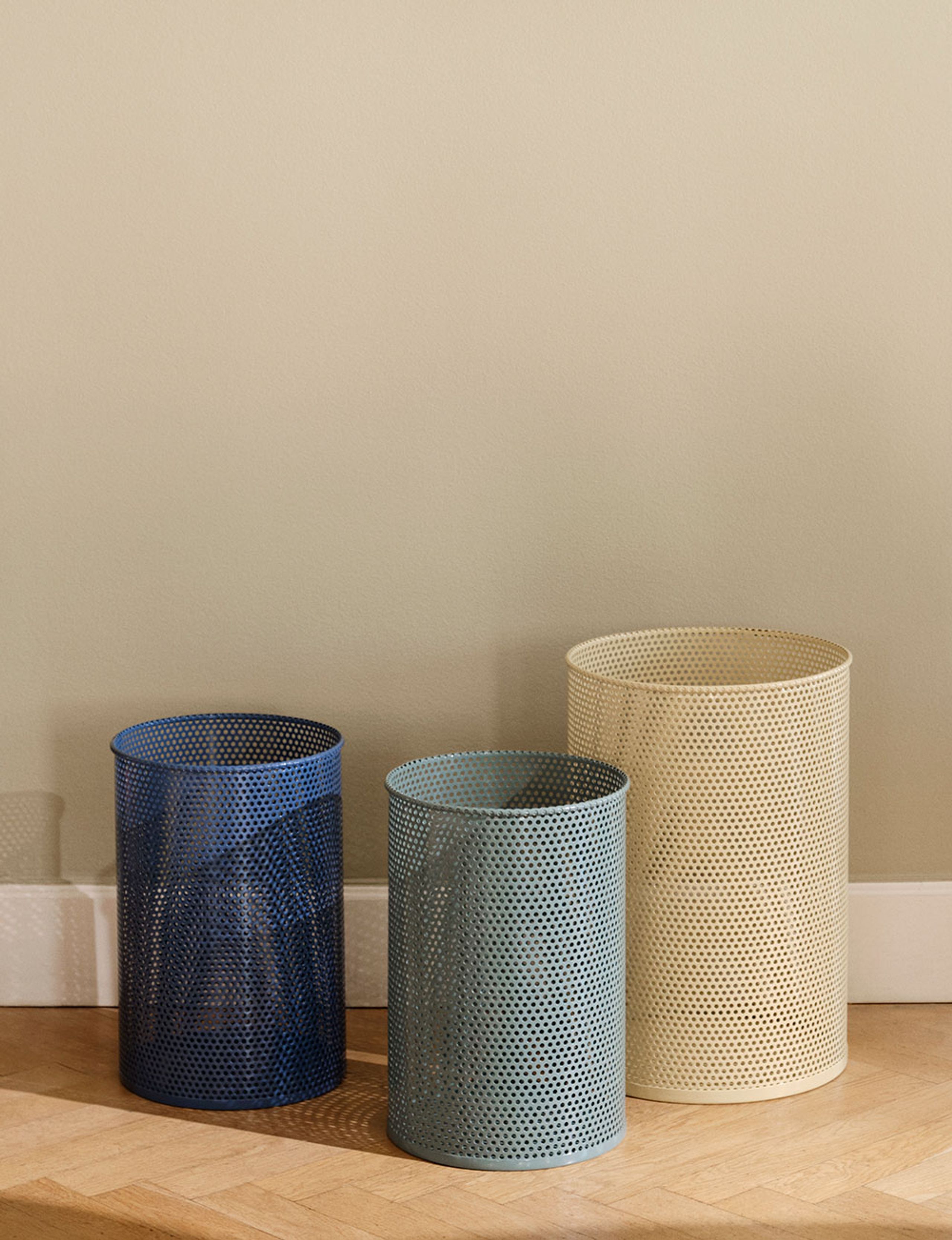 HAY - Trash Can - Perforated Bin - Medium - Sage Green