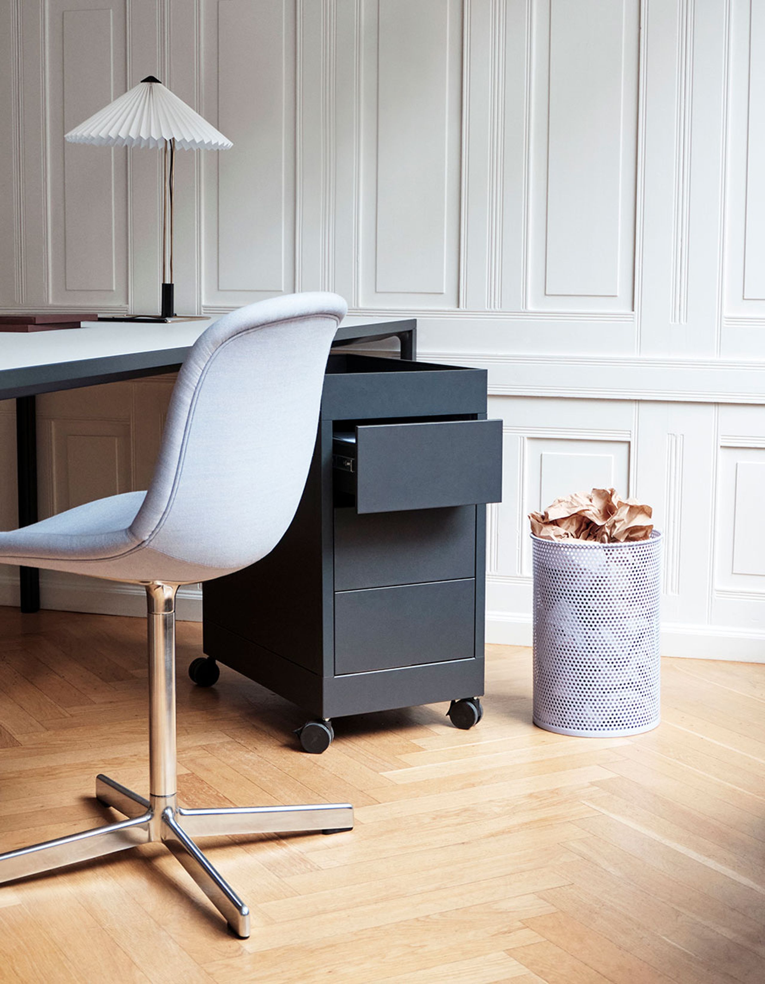 HAY - Trash Can - Perforated Bin - Medium - Sage Green