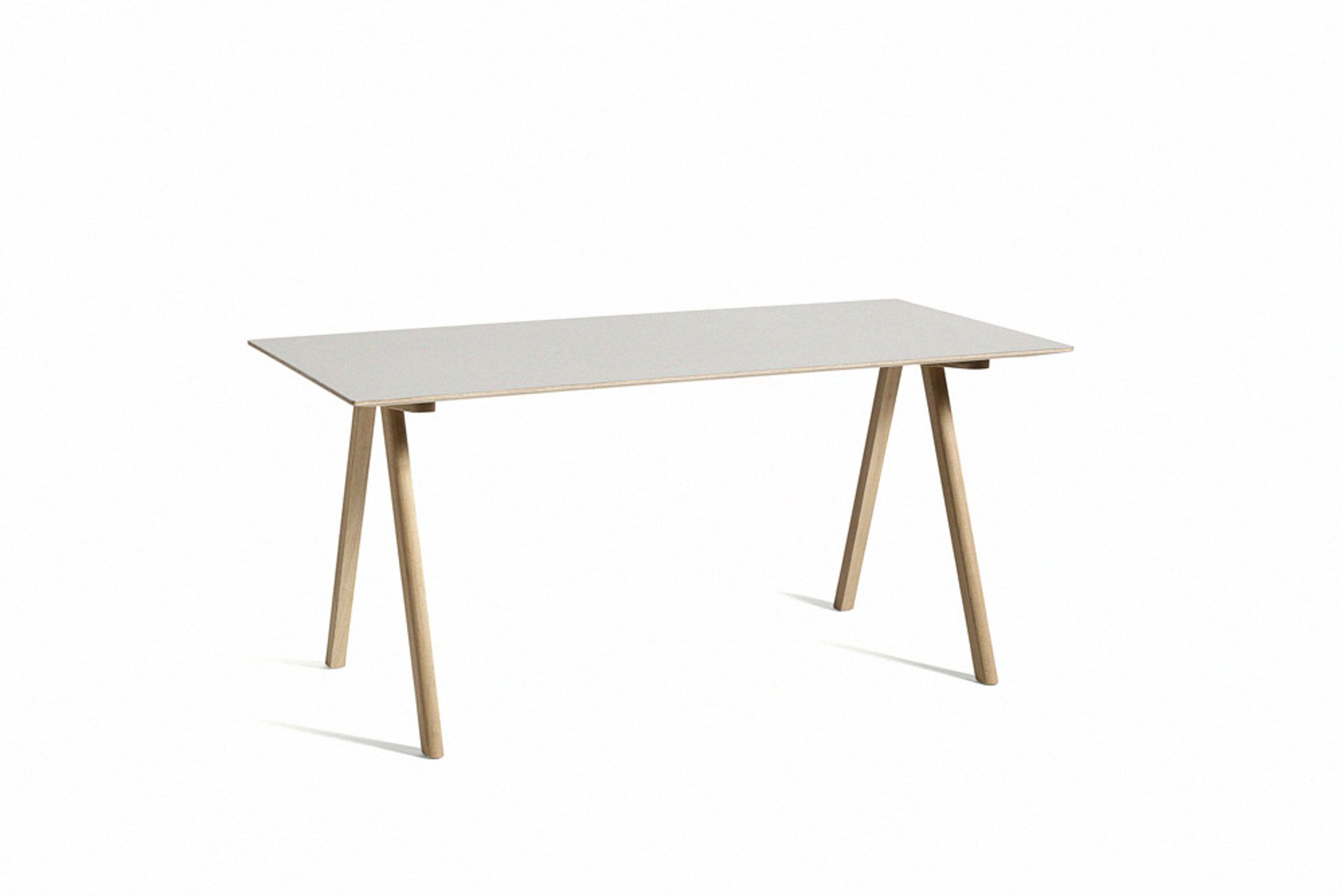 HAY - Desk - CPH 10 Desk - Water-Based Lacquered Oak / Off White